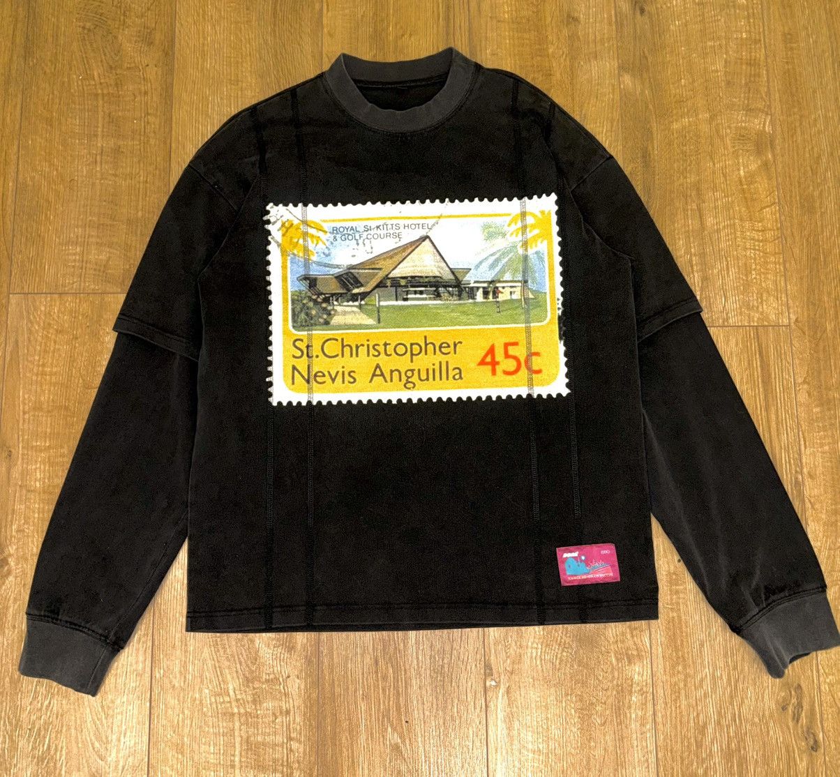 Other ST KITTS DOUBLE LAYERED T-SHIRT Size US M / EU 48-50 / 2 - 1 Thumbnail