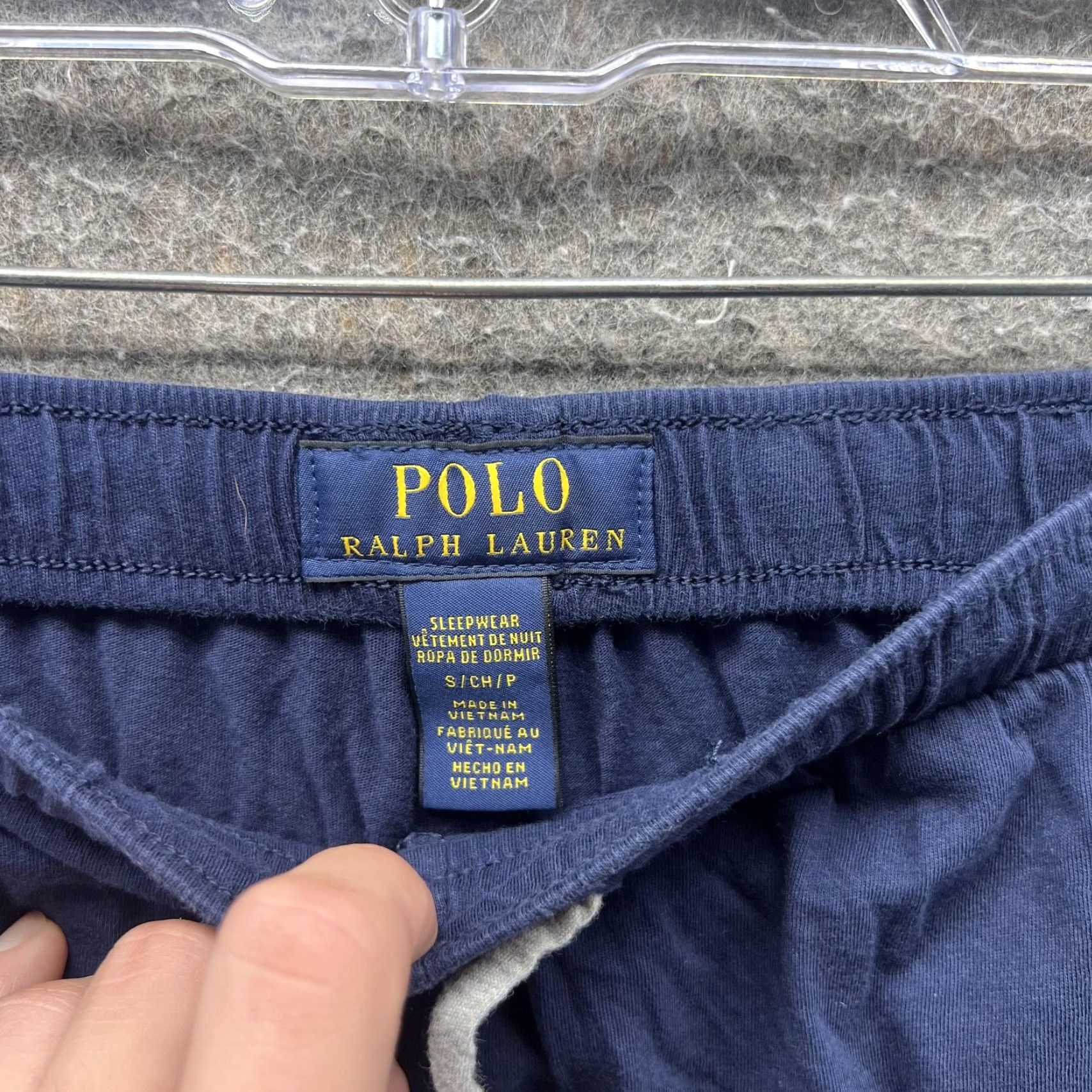 Polo Ralph Lauren Polo Ralph Lauren Pajama Pants Mens Small Blue Jersey Knit Lounge Sleepwear Size US S / EU 44-46 / 1 - 5 Thumbnail