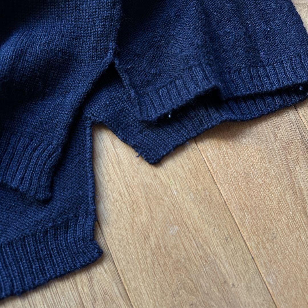 Yohji Yamamoto yohji yamamoto pour homme asymmetric knit Size US L / EU 52-54 / 3 - 4 Thumbnail