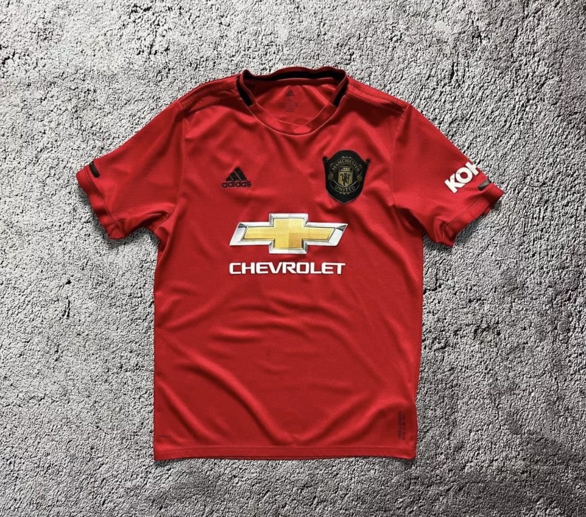 Adidas Manchester United Jersey Mens Red Soccer Maguire 2019-2020 Size US M / EU 48-50 / 2 - 2 Thumbnail