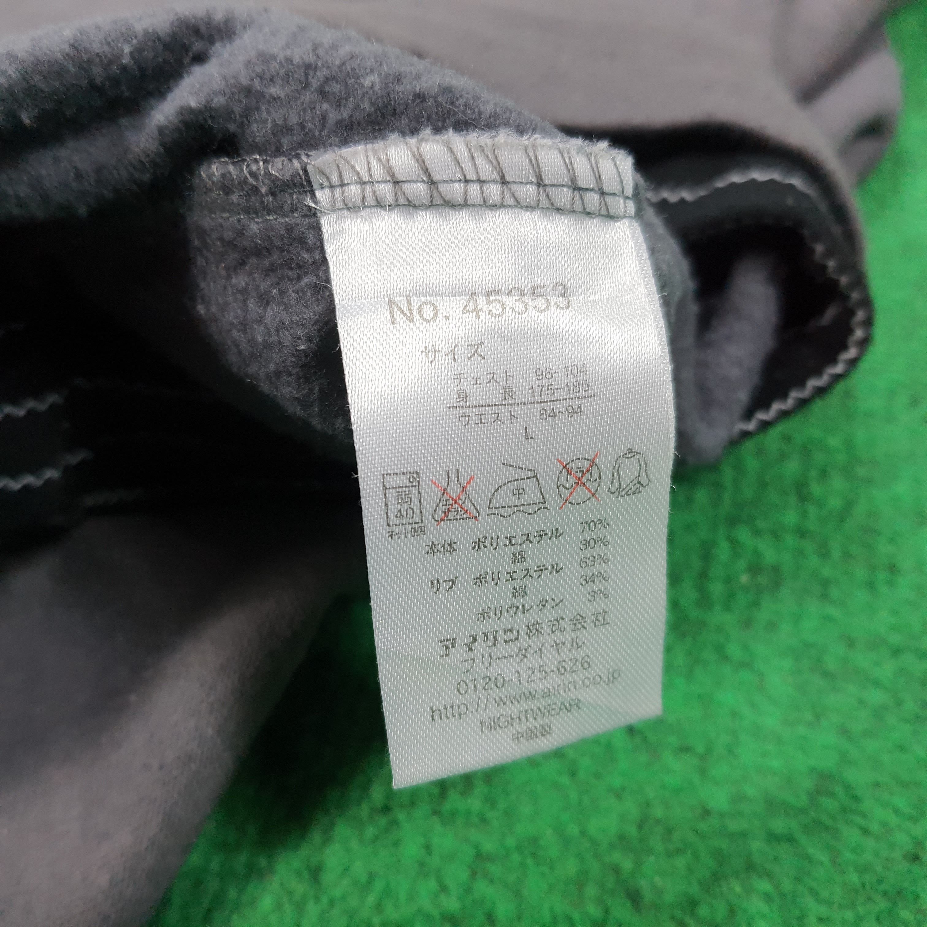 Vintage × Y's × Yohji Yamamoto Vintage SACSNY Y'SACCS Yohji Custom Y's Logo Sweatshirt Size US L / EU 52-54 / 3 - 8 Thumbnail