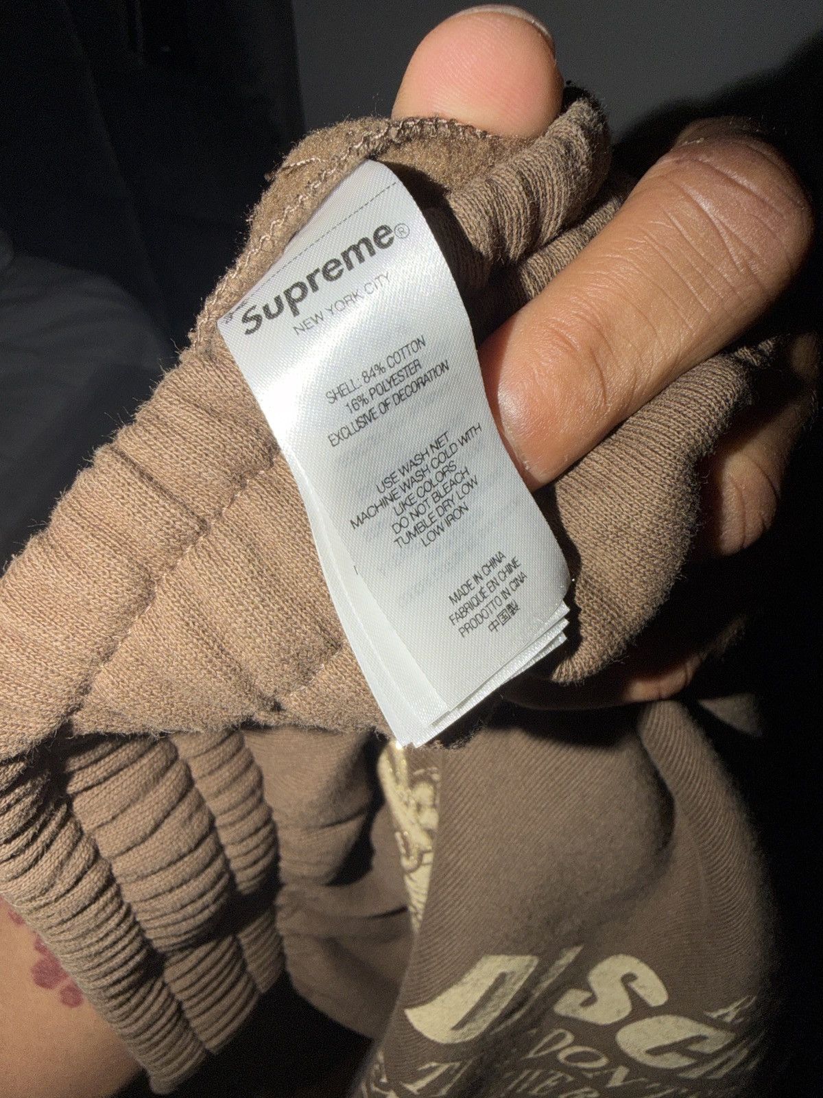 Supreme Supreme x DJ Screw Sweatshorts – Brown (Size L) – Deadstock Size US 35 - 6 Thumbnail