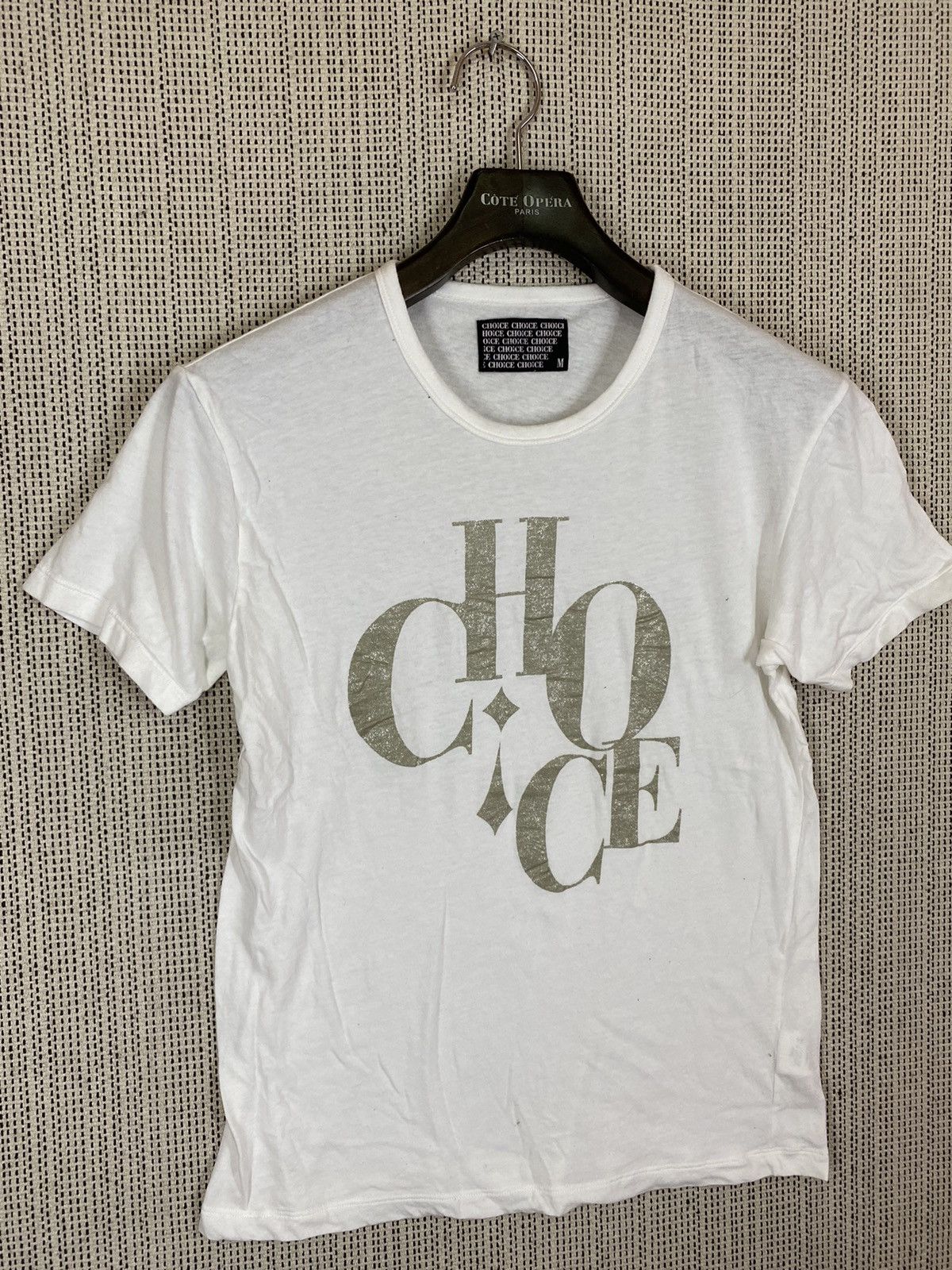 Japanese Brand × Vintage Japanase brand choice tshirt spellout Size US M / EU 48-50 / 2 - 2 Thumbnail