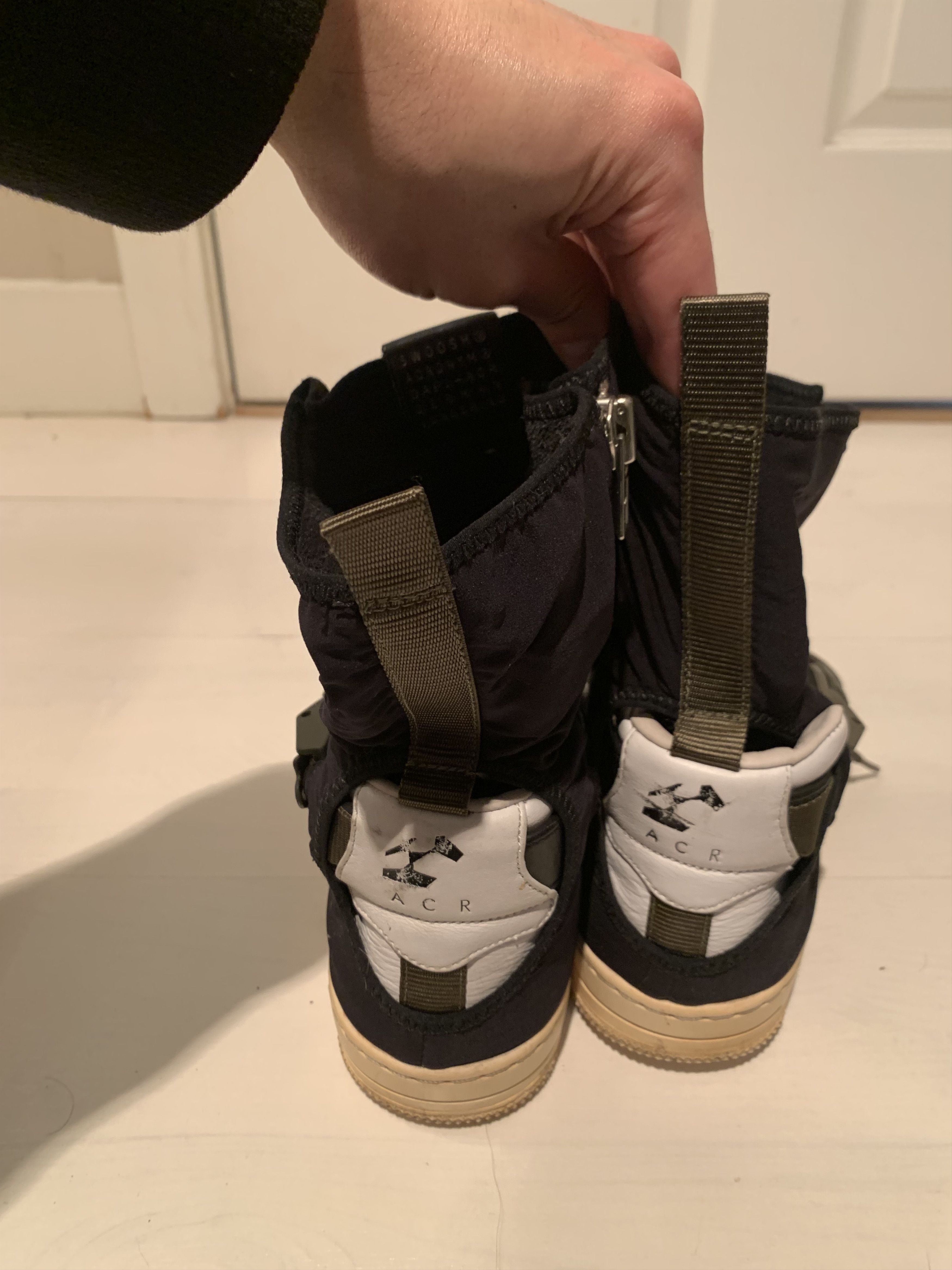 Acronym × Nike Nike Acronym Downtown AF1 Black/White Hi SP Size 11 Size US 10 / EU 43 - 3 Thumbnail