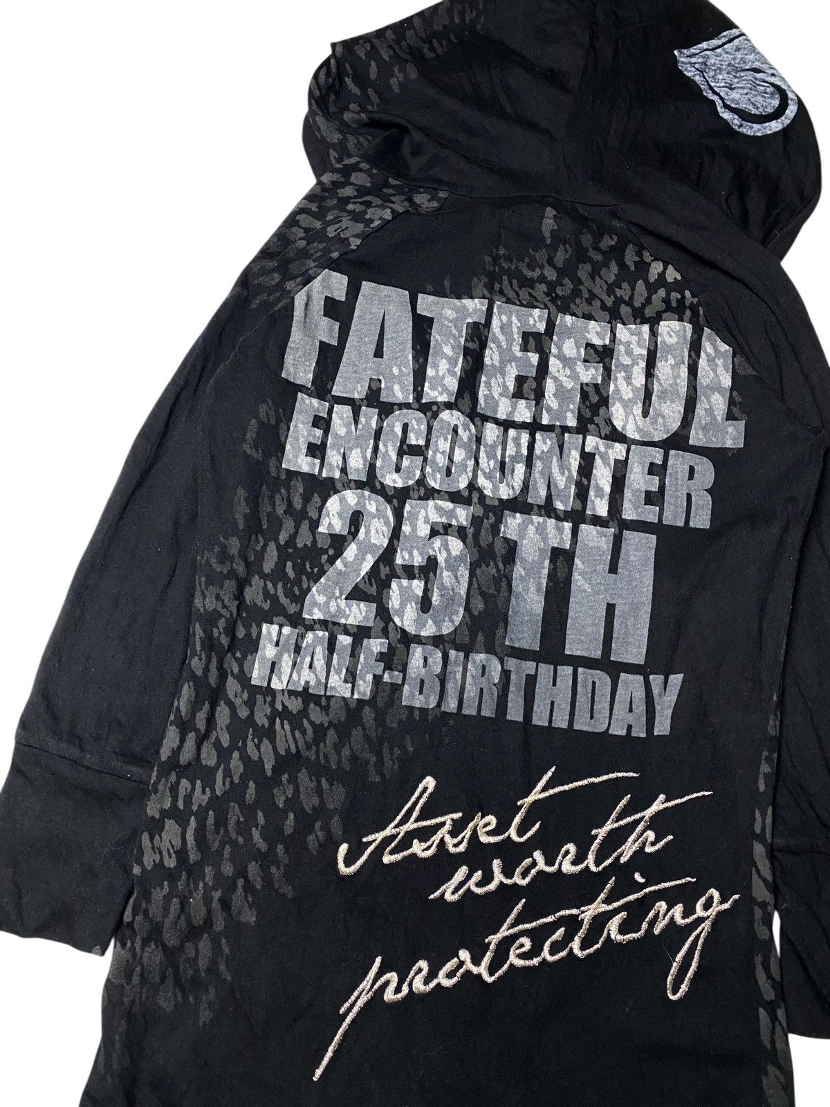 If Six Was Nine 2000's Heaven And Earth Punk Leopard Poem Hoodie Size US XS / EU 42 / 0 - 3 Thumbnail
