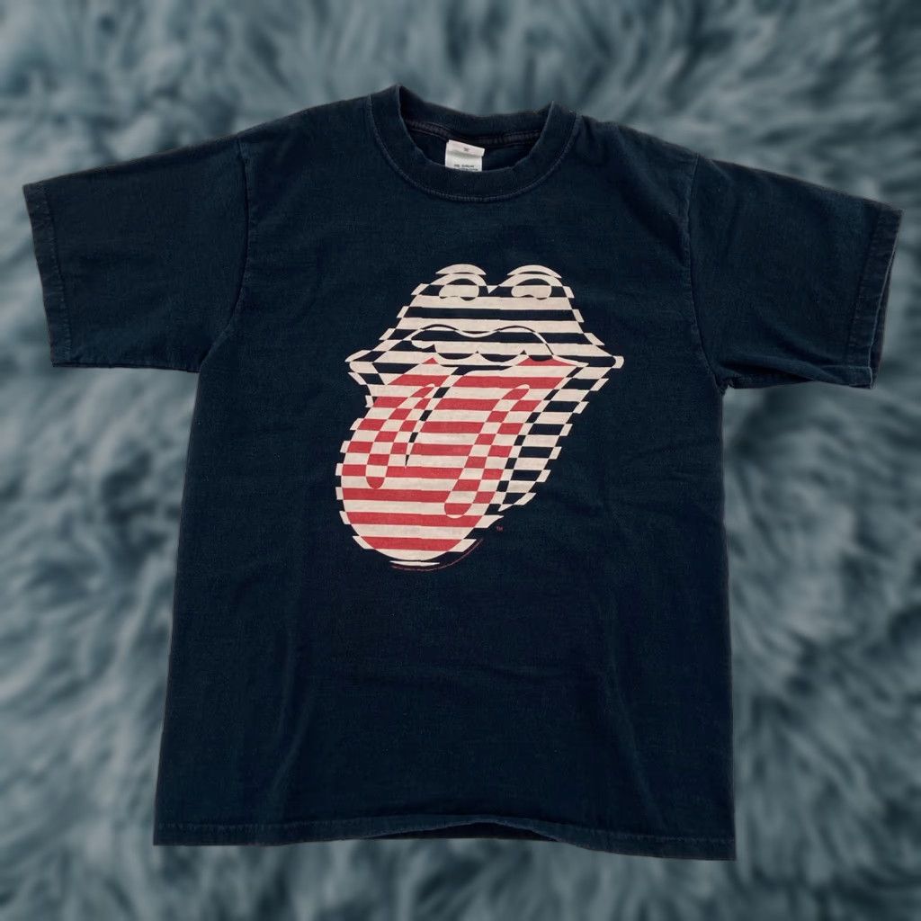Anvil VINTAGE The Rolling Stones Shirt Adult Small Black 60s London Logo 2005 Tour Streets Of Love Mens Size US S / EU 44-46 / 1 - 1 Thumbnail