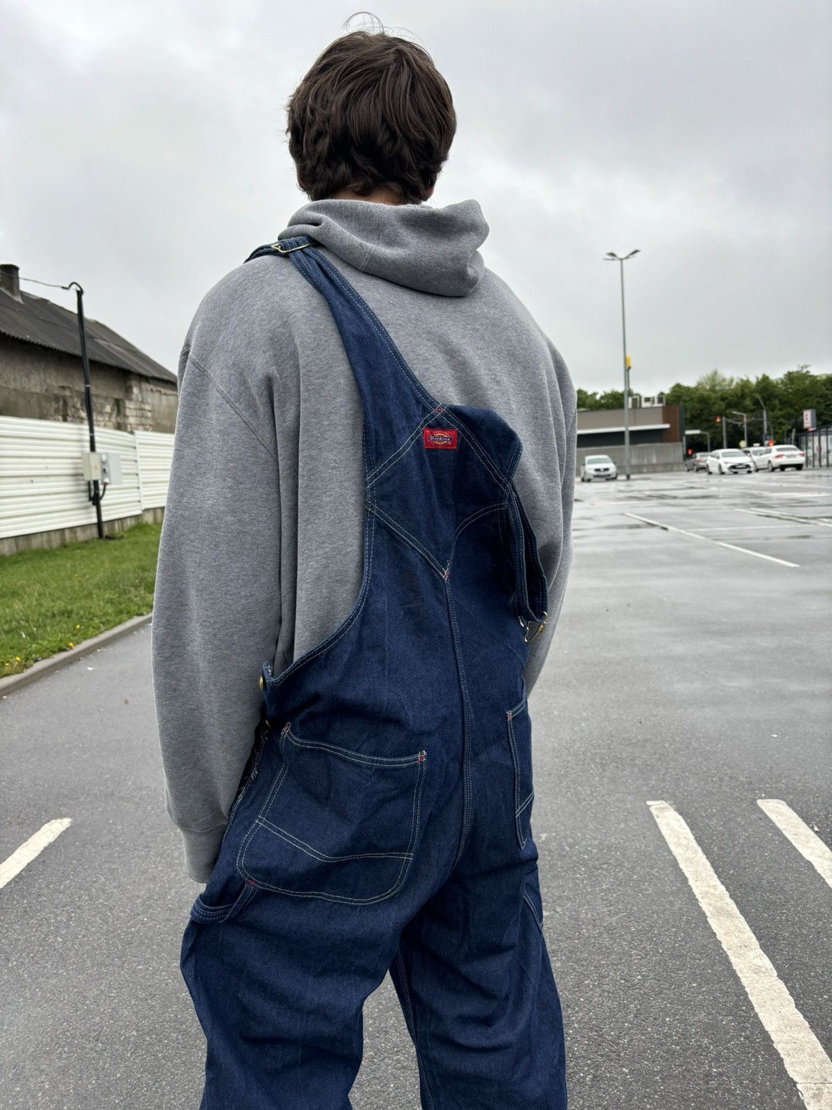 Dickies × Vintage Dickies Double Logo Overalls Vintage36x34Very Good Condition Size US 36 / EU 52 - 2 Thumbnail