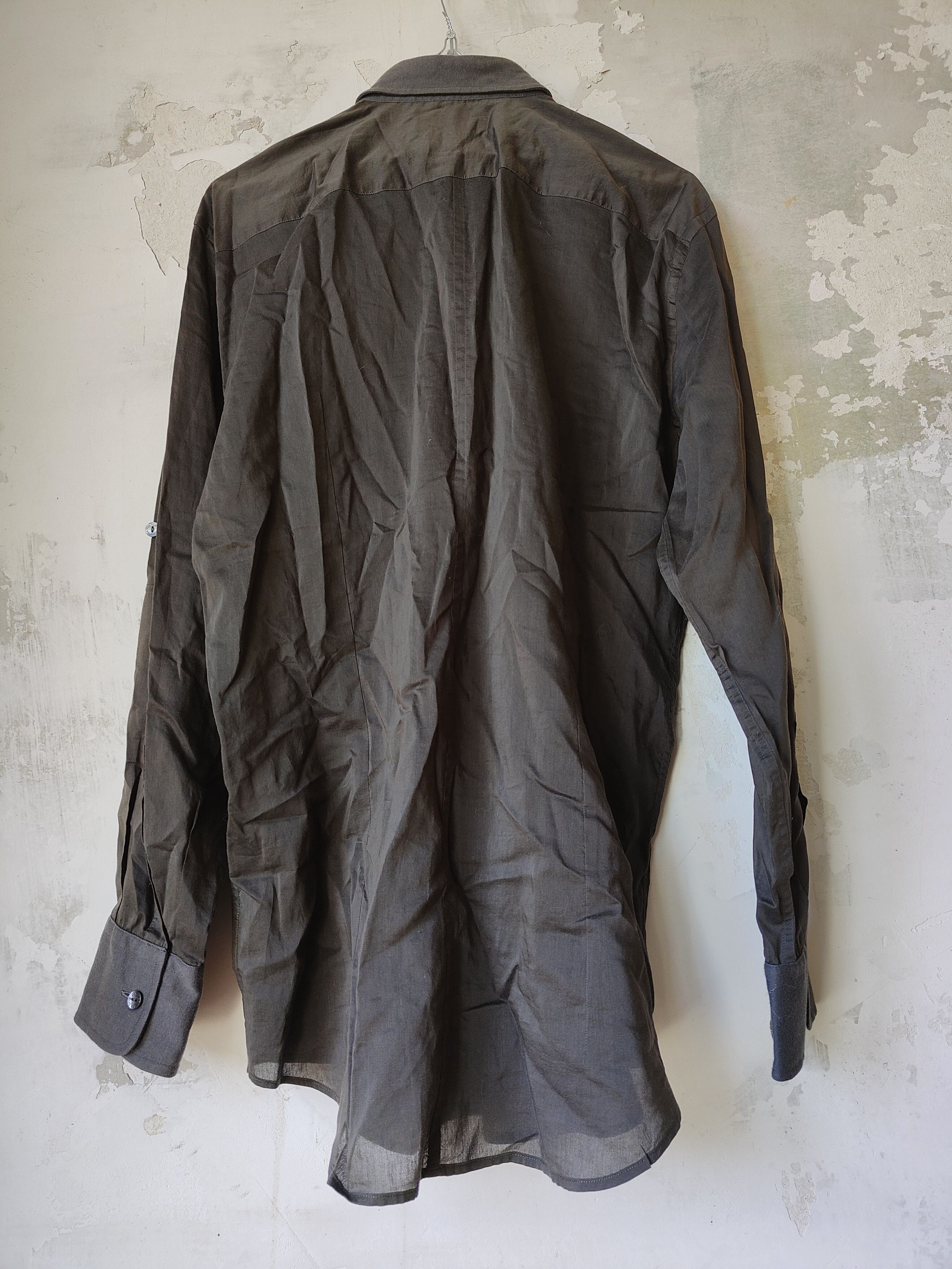 Dolce & Gabbana Vintage dolce & Gabbana military army shirt khaki Size US L / EU 52-54 / 3 - 2 Thumbnail