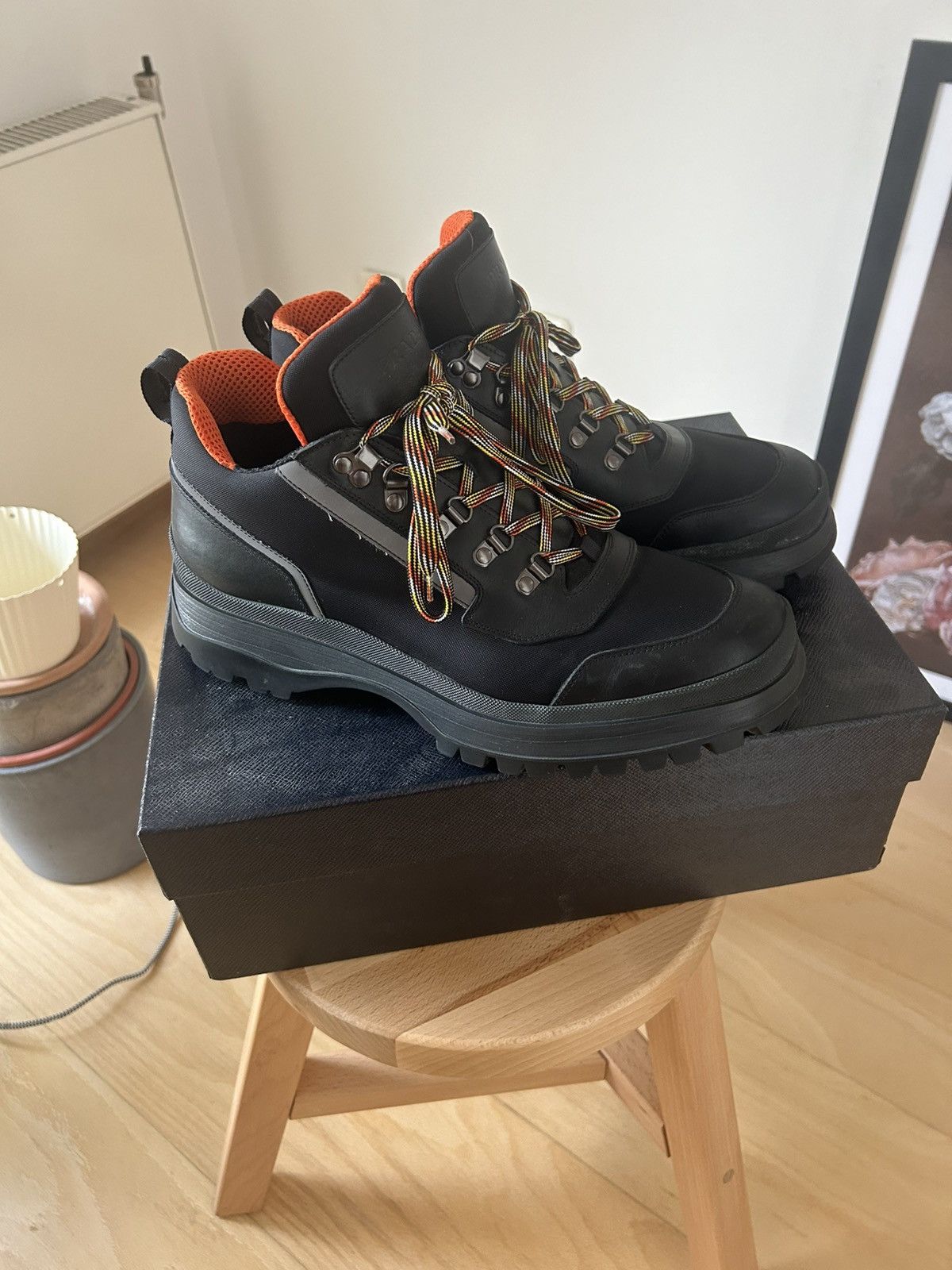 Prada Prada brixxen hiking boot Size US 11.5 / EU 44-45 - 2 Thumbnail