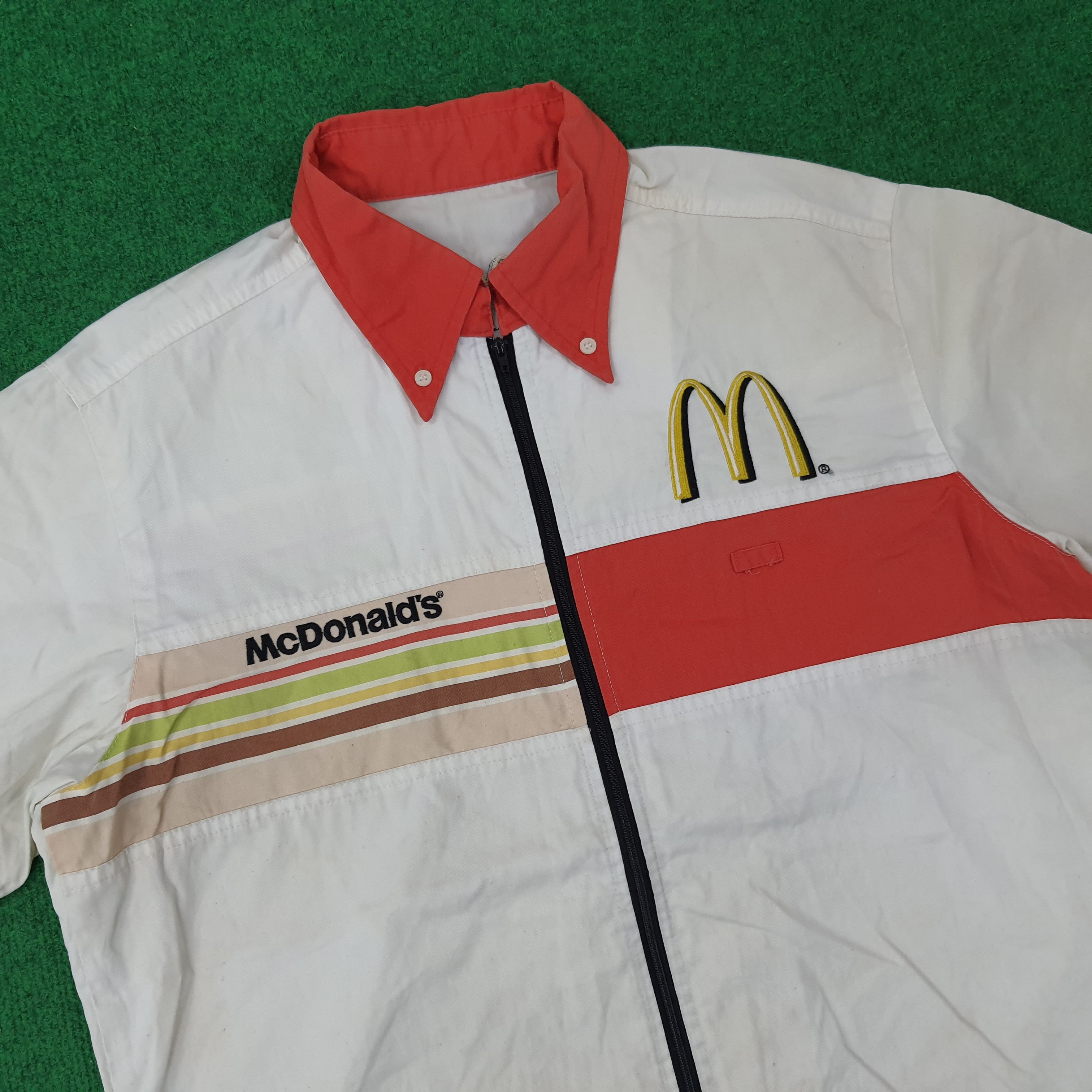 Vintage Vintage McDonald's Staff Uniform Worker Jacket C267N39 Size US L / EU 52-54 / 3 - 2 Thumbnail