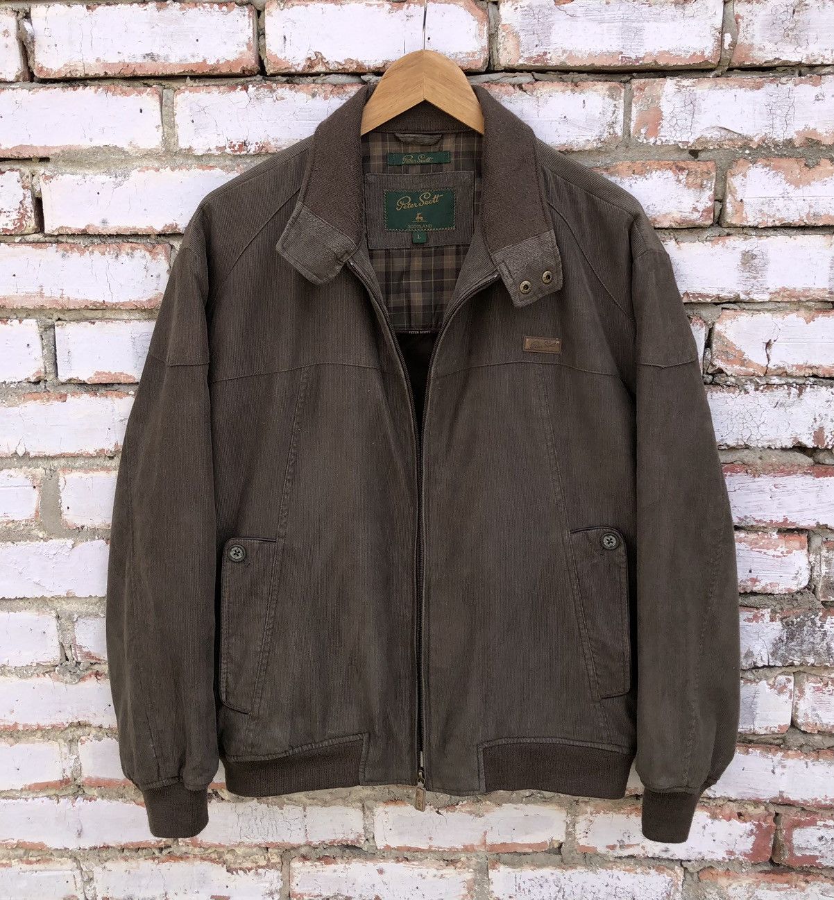 Vintage Vintage Peter Scott Scotland Conduray Bomber Jacket Size US L / EU 52-54 / 3 - 1 Thumbnail