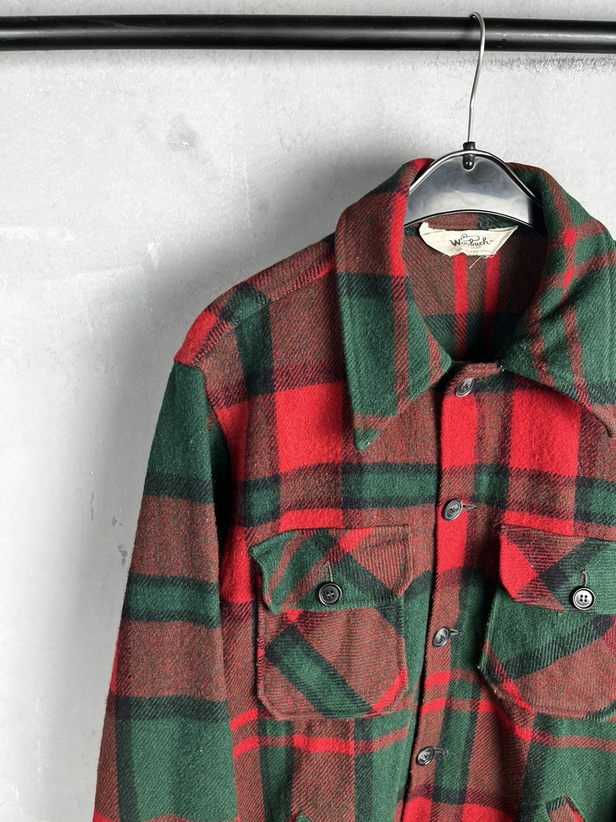 Woolrich Woolen Mills RARE Vintage Woolrich Wool Jacket Shirt Jac Shirt Shacket Size US L / EU 52-54 / 3 - 3 Thumbnail