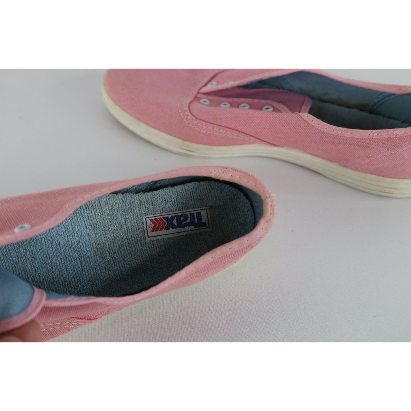 Vintage Vintage 70s 80s Streetwear Distressed Canvas Shoes Size US 7 / IT 37 - 10 Thumbnail