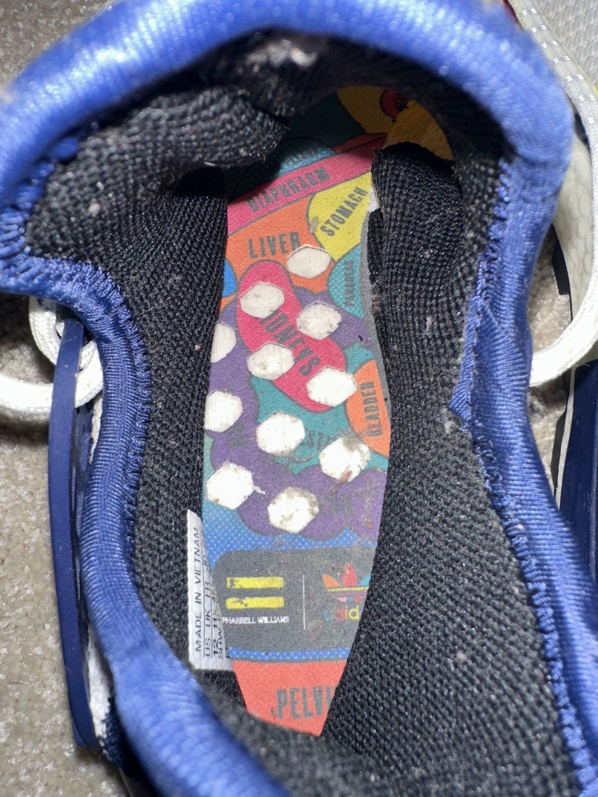 Adidas × Billionaire Boys Club × Pharrell Adidas x Pharrell x Billionare Boys Club NMD Hu Multi Color Size US 12 / EU 45 - 5 Thumbnail