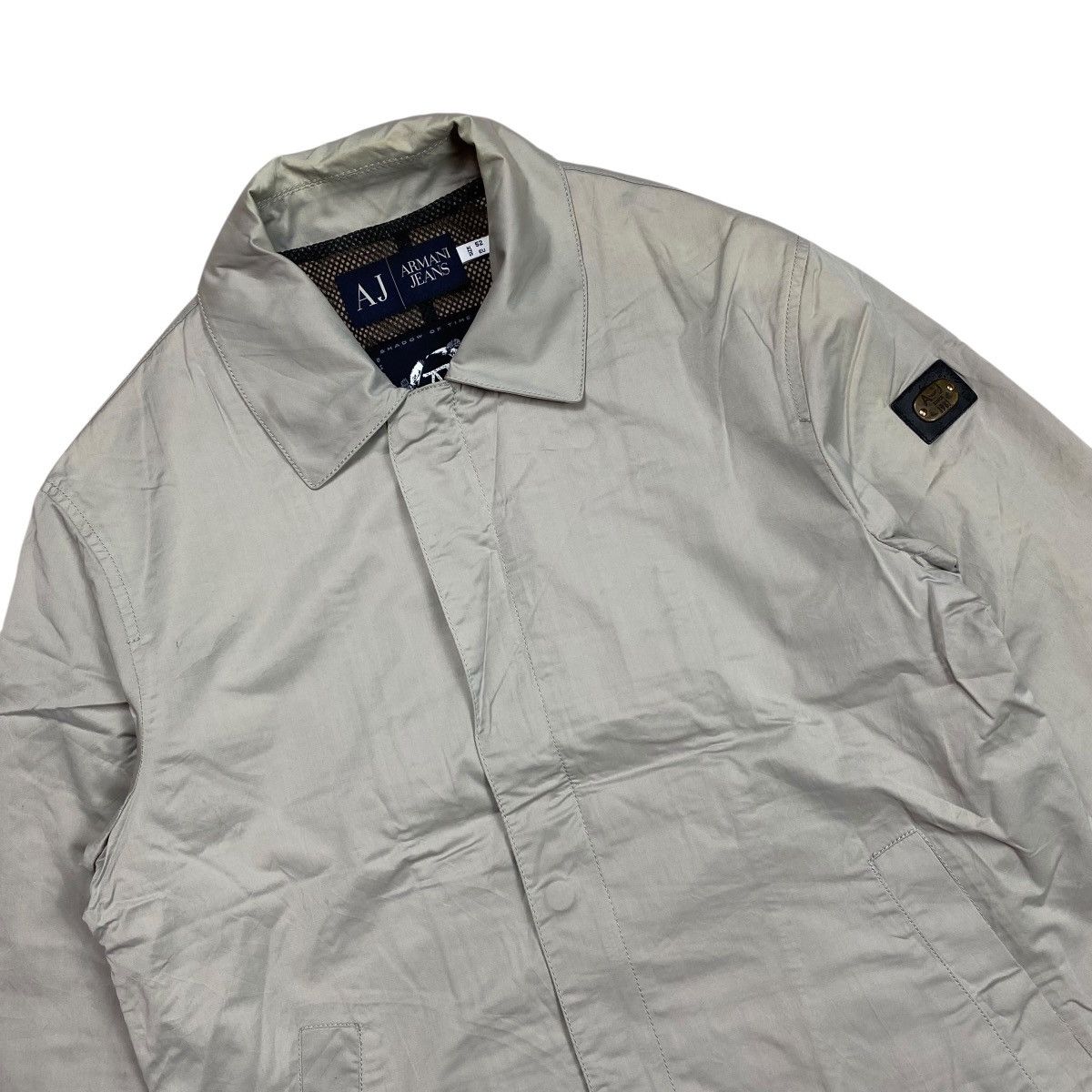Armani Armani Jeans Nylon Work Jacket Size US M / EU 48-50 / 2 - 3 Thumbnail