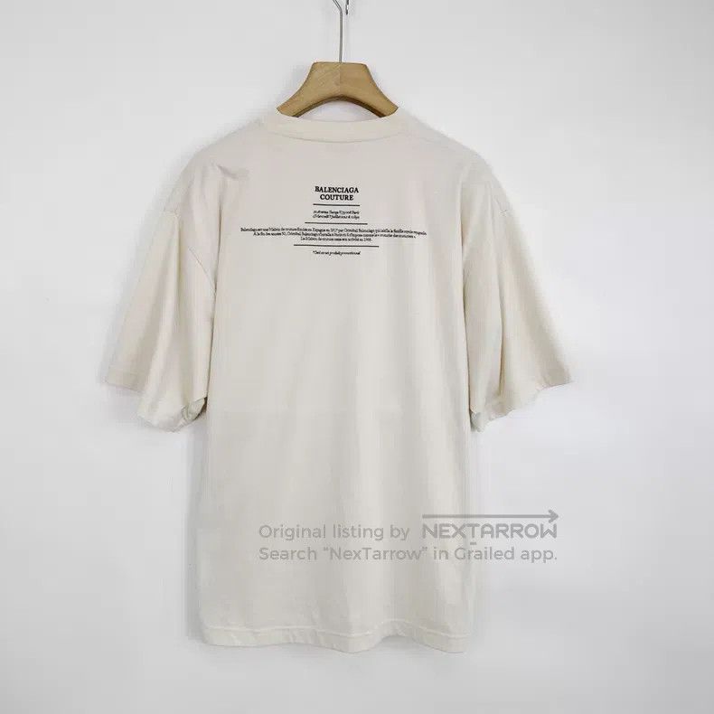 Balenciaga Balenciaga Classic letter print logo short sleeve Size US XXS / EU 40 - 2 Thumbnail