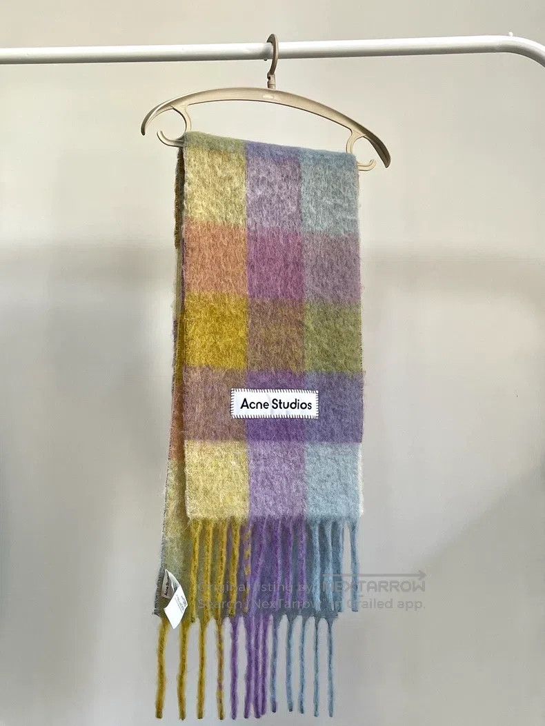 Acne Studios Acne Studios Mohair Scarf with Fringe Size ONE SIZE - 1 Thumbnail