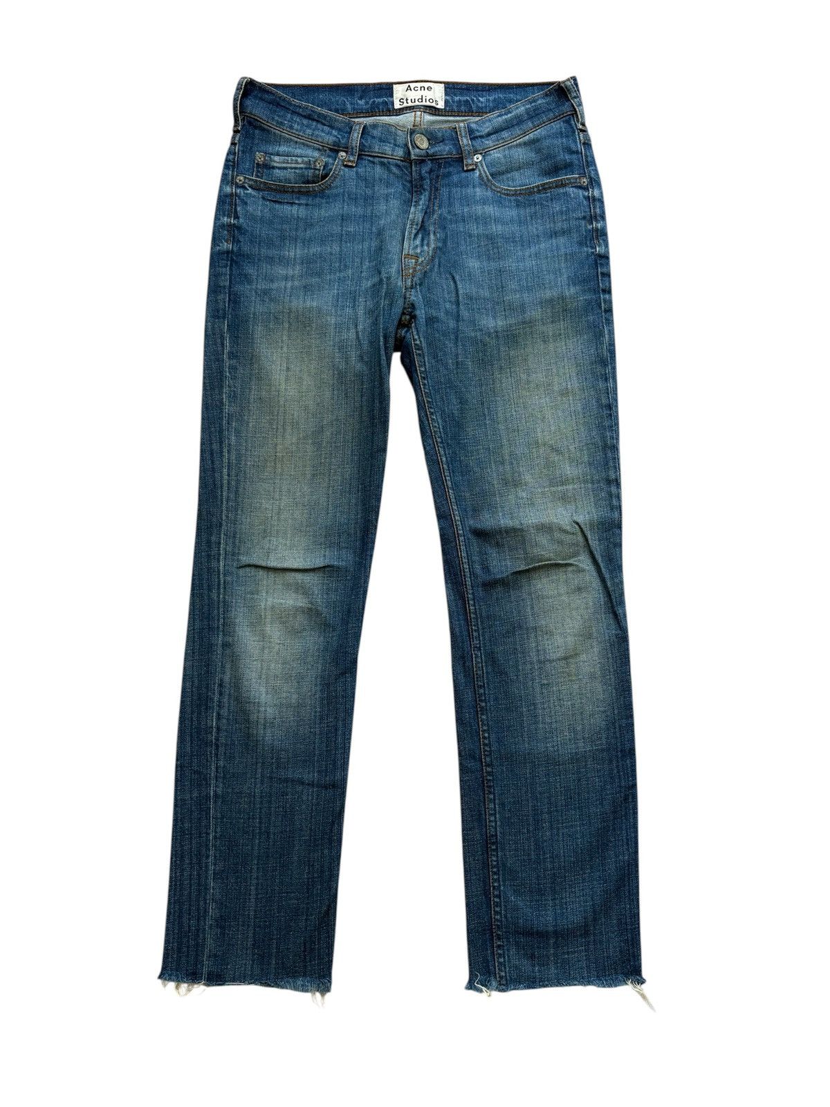 Acne Studios Acne Studios Ace Stretch Vint Indigo Jeans Denim Size US 30 / EU 46 - 1 Thumbnail