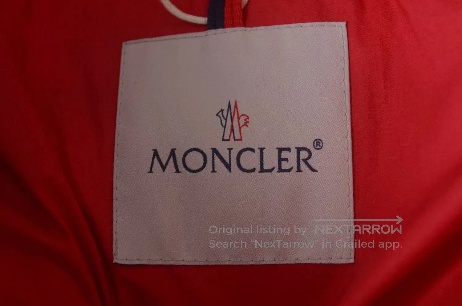 Moncler Moncler Lioran Red Hooded Down Jacket. Size S / US 4 / IT 40 - 3 Thumbnail