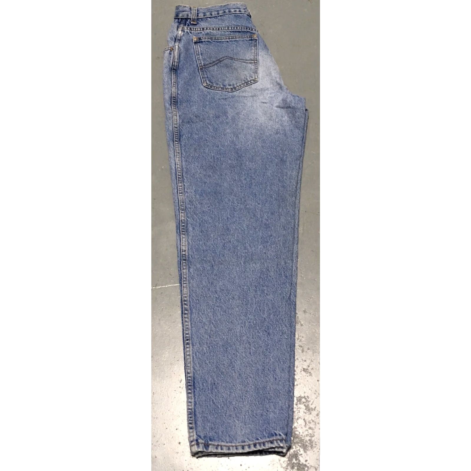 Armani VINTAGE Armani Jeans 28 Waist 32 80s 90s Blue Denim High Waist Regular Mens Size US 28 / EU 44 - 5 Thumbnail