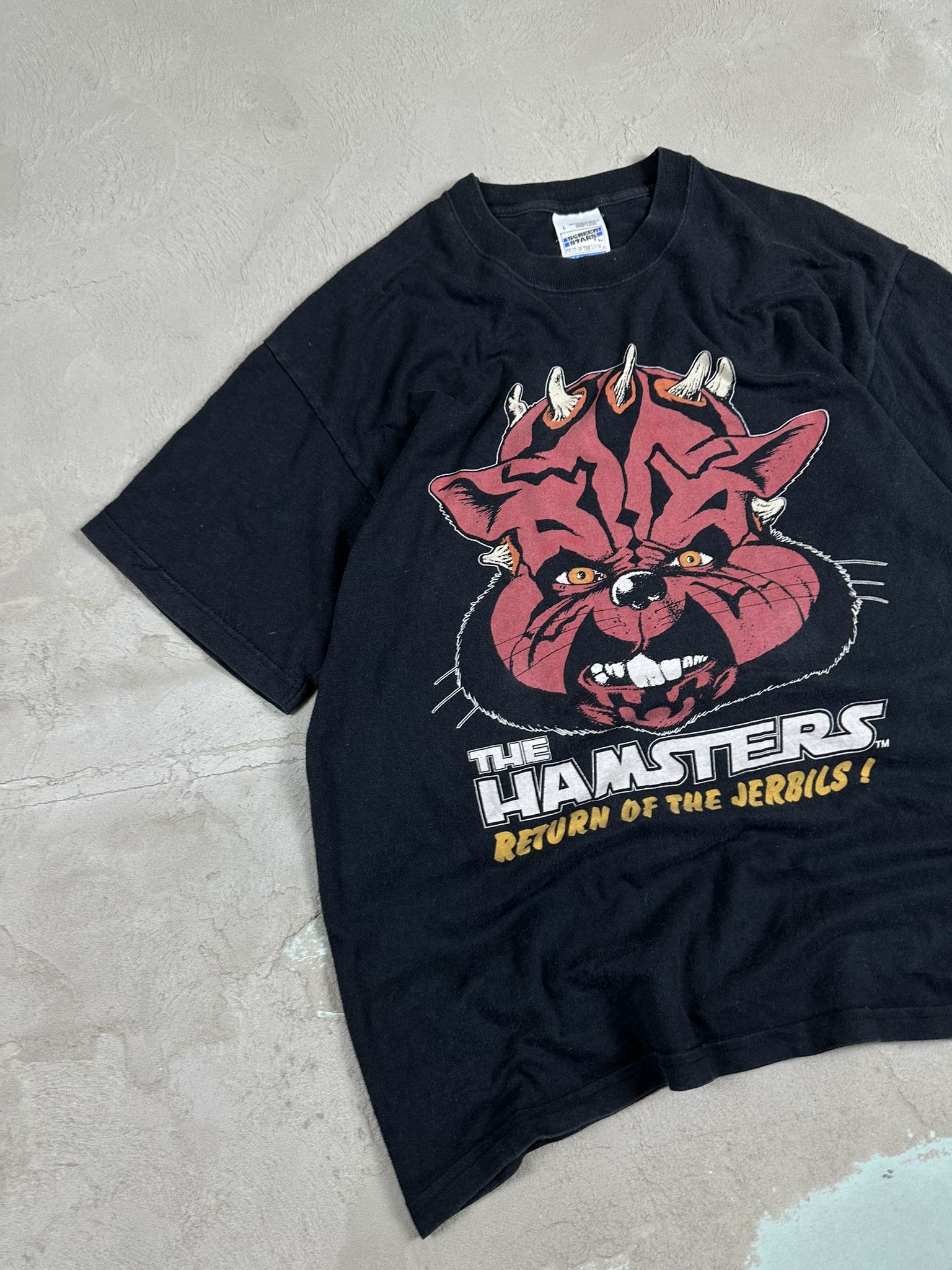 Vintage Vintage Star Wars Parody The Hamsters Humor Tee Size US L / EU 52-54 / 3 - 3 Thumbnail