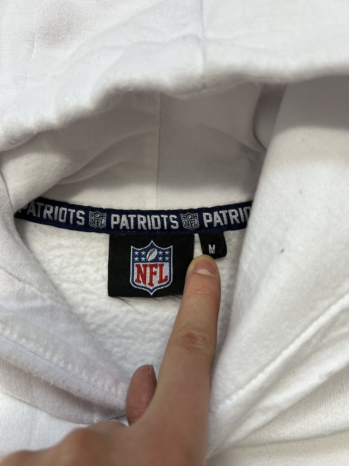 NFL Hoodie NFL Patriots White Size US M / EU 48-50 / 2 - 3 Thumbnail