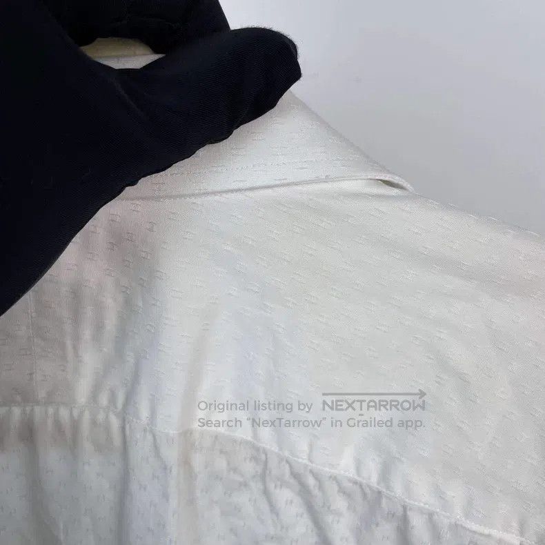 Hermes Hermes Pure Cotton Shirt, White Size S / US 4 / IT 40 - 8 Thumbnail