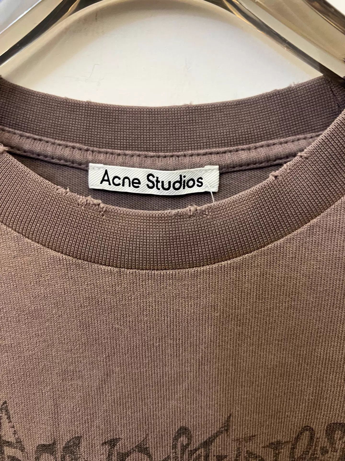 Acne Studios Acne Women's LS Tee Distressed Inner Sleeve XXS (new, tried) Size XXS / US 00 / IT 34 - 2 Thumbnail