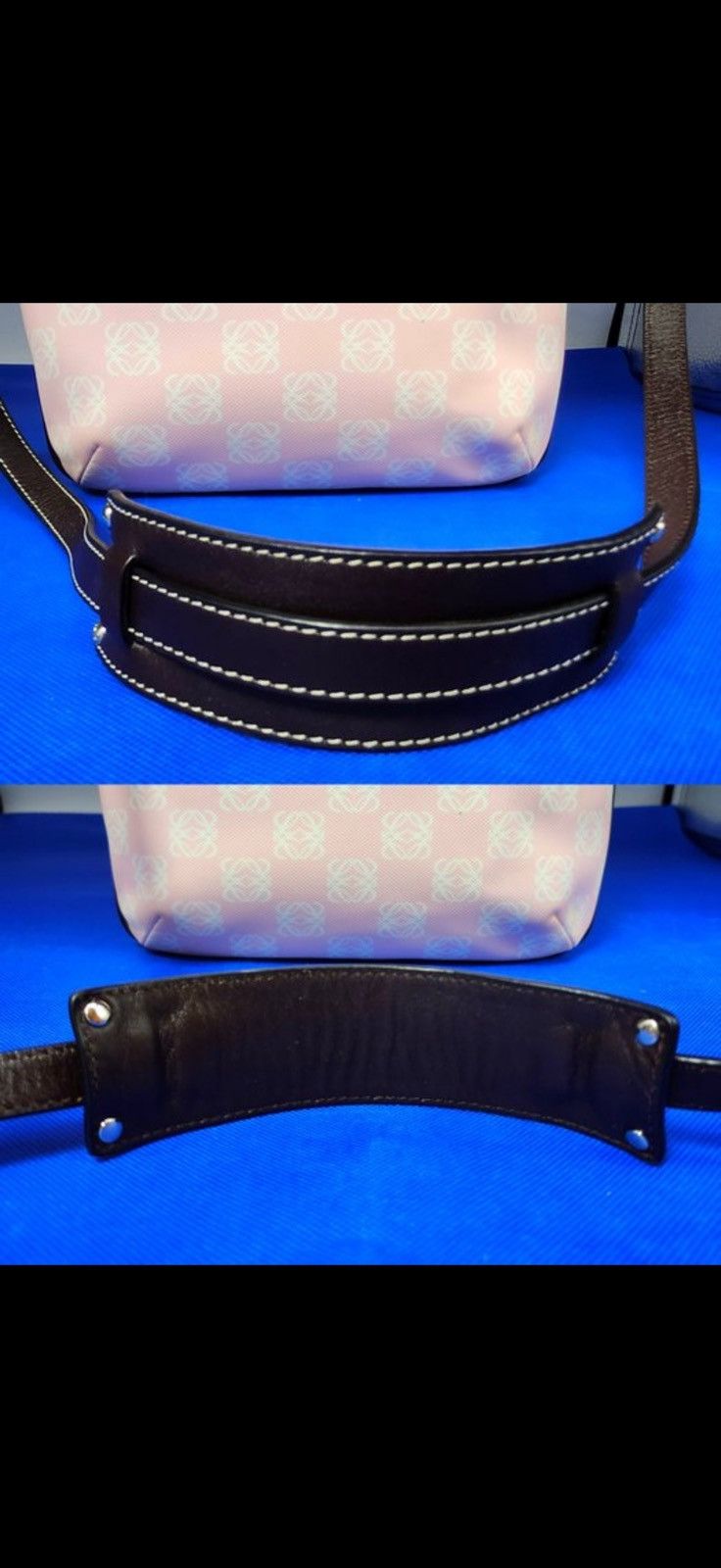 Loewe Loewe Anagrammed PVC Crossbody Bag ): Size ONE SIZE - 10 Thumbnail