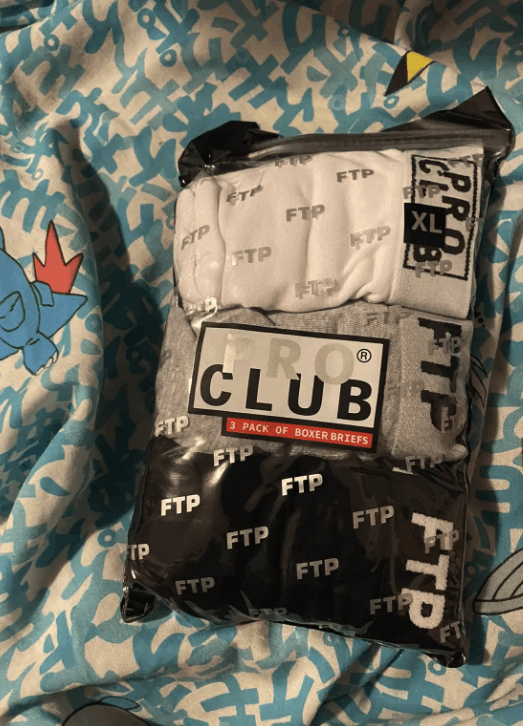 Fuck The Population FTP Pro Club 3-pack Boxer Briefs Size XL Size 36 - 3 Thumbnail