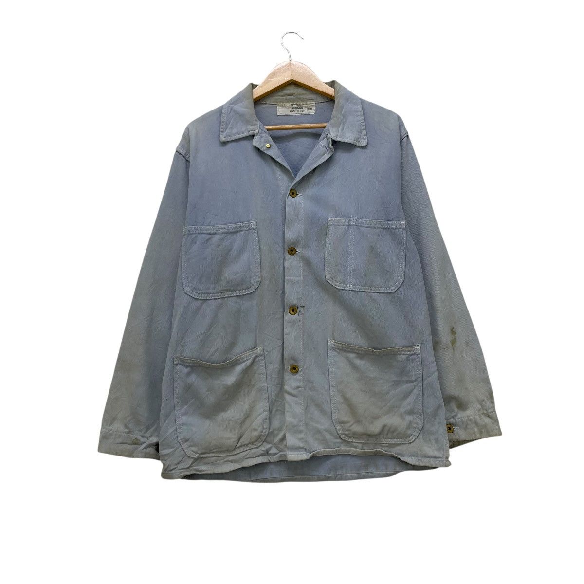 JCPenney 💥 Vintage Universal Overall Stone Cutter Workwear Jacket Size US M / EU 48-50 / 2 - 1 Thumbnail