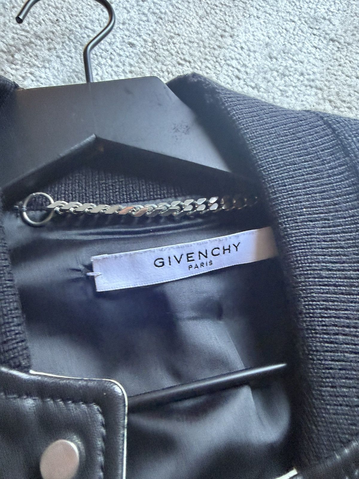 Givenchy Givenchy Ricardo Tisci Leather Jacket Size US M / EU 48-50 / 2 - 4 Thumbnail