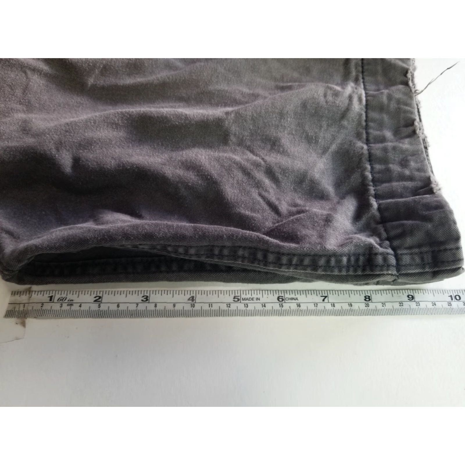 Abercrombie & Fitch Abercrombie & Fitch Cargo Shorts Women Gray Canvas Size 16 Beige Colour Cargo Shorts Womens 16 Gray Canvas Abercrombie & Fitch Size 38" / US 16 / IT 52 - 4 Thumbnail