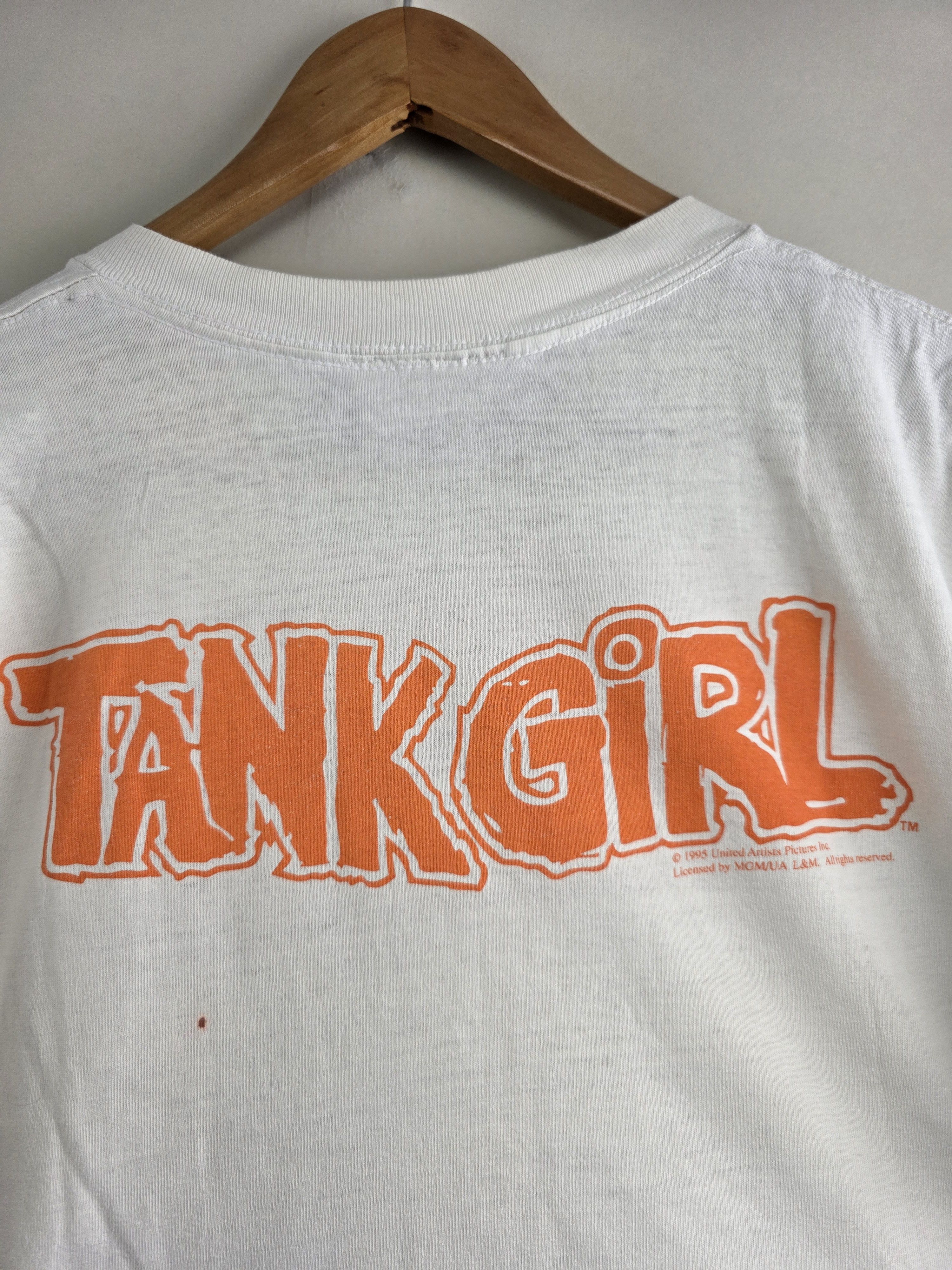 Vintage 1995 Tank Girl 90s Vintage Movie tee XL 23" 30" Size US XL / EU 56 / 4 - 10 Thumbnail