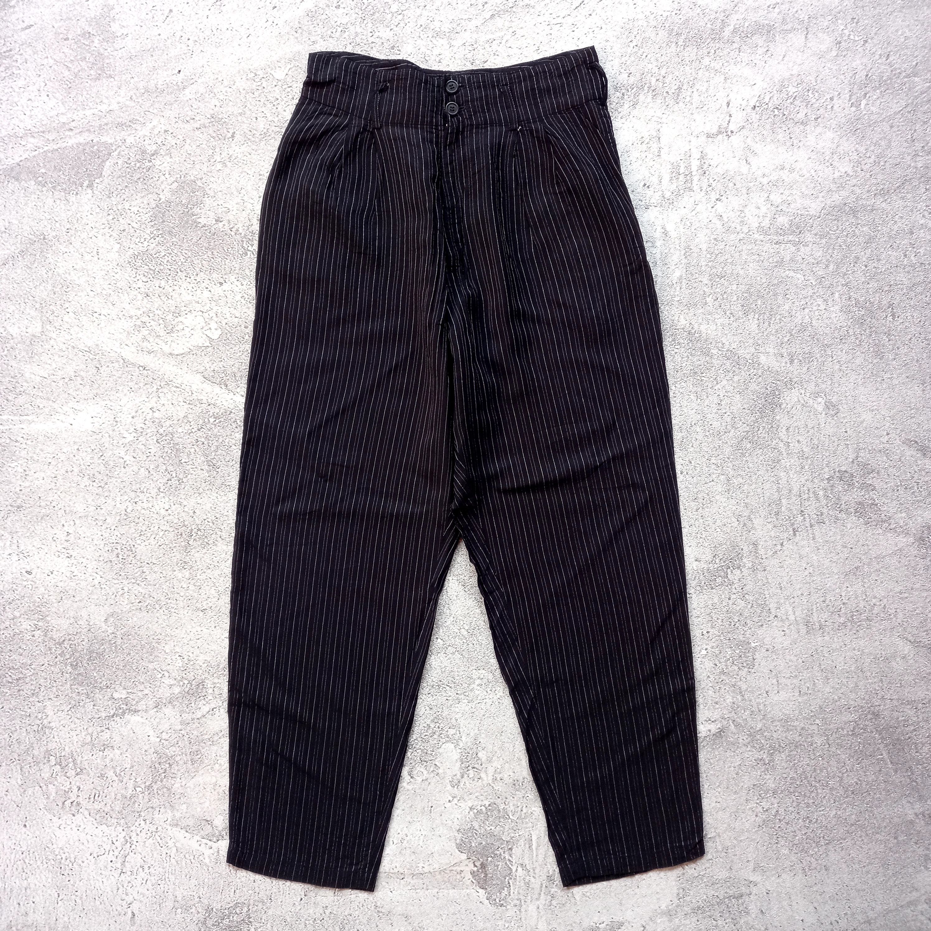 Yohji Yamamoto 1990s Y's by Yohji Yamamoto - High Waist Trouser Pants Size 30" / US 8 / IT 44 - 1 Thumbnail