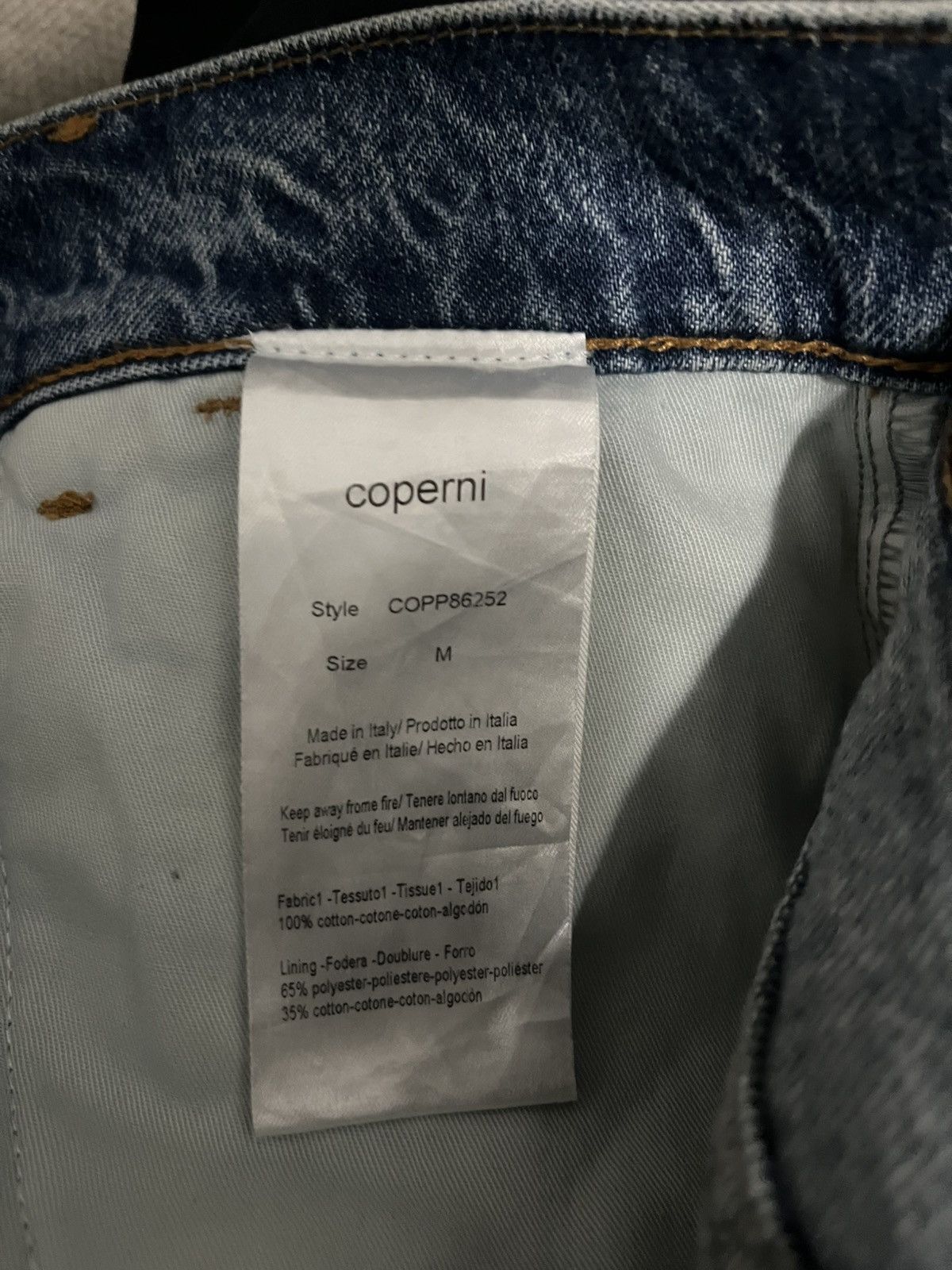 Coperni Blue Denim Shorts Size 28" / US 6 / IT 42 - 7 Thumbnail