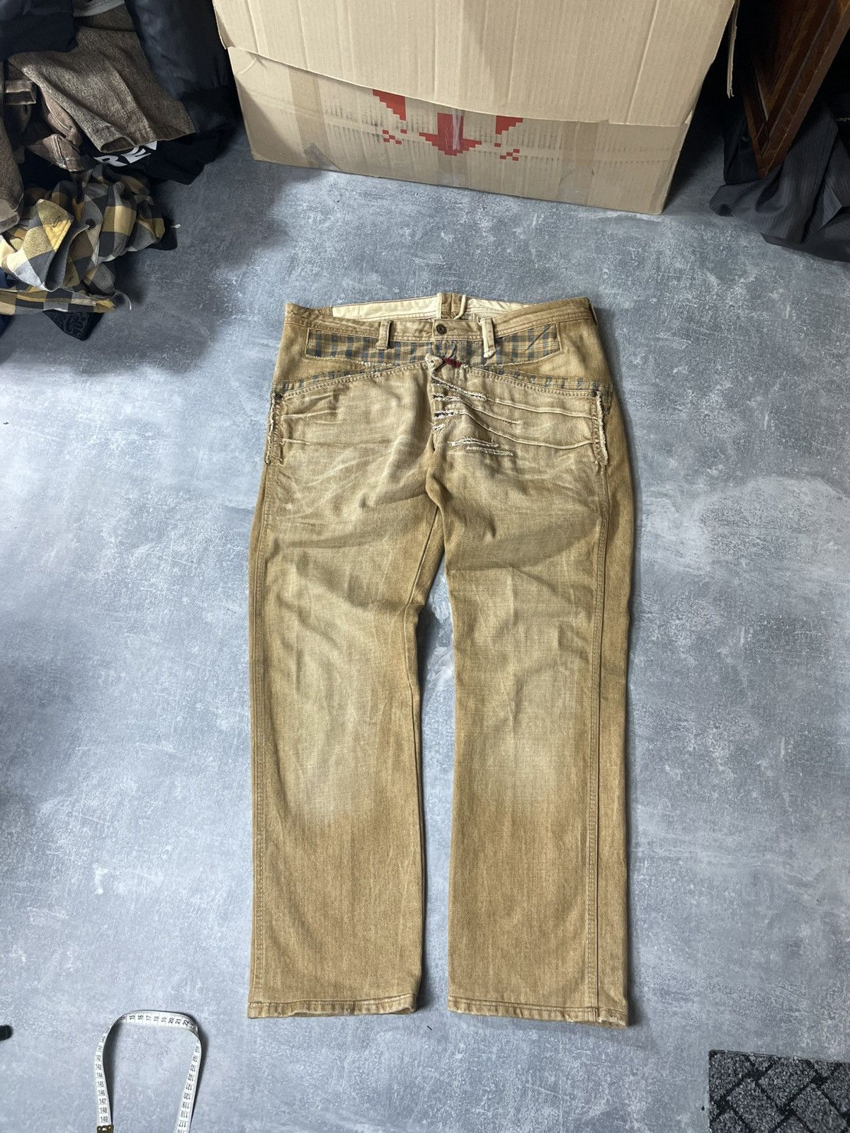 Marithe + Francois Girbaud Marithe Francois Girbaud vintage MFG Y2K buttons pant jeans Size US 33 - 3 Thumbnail