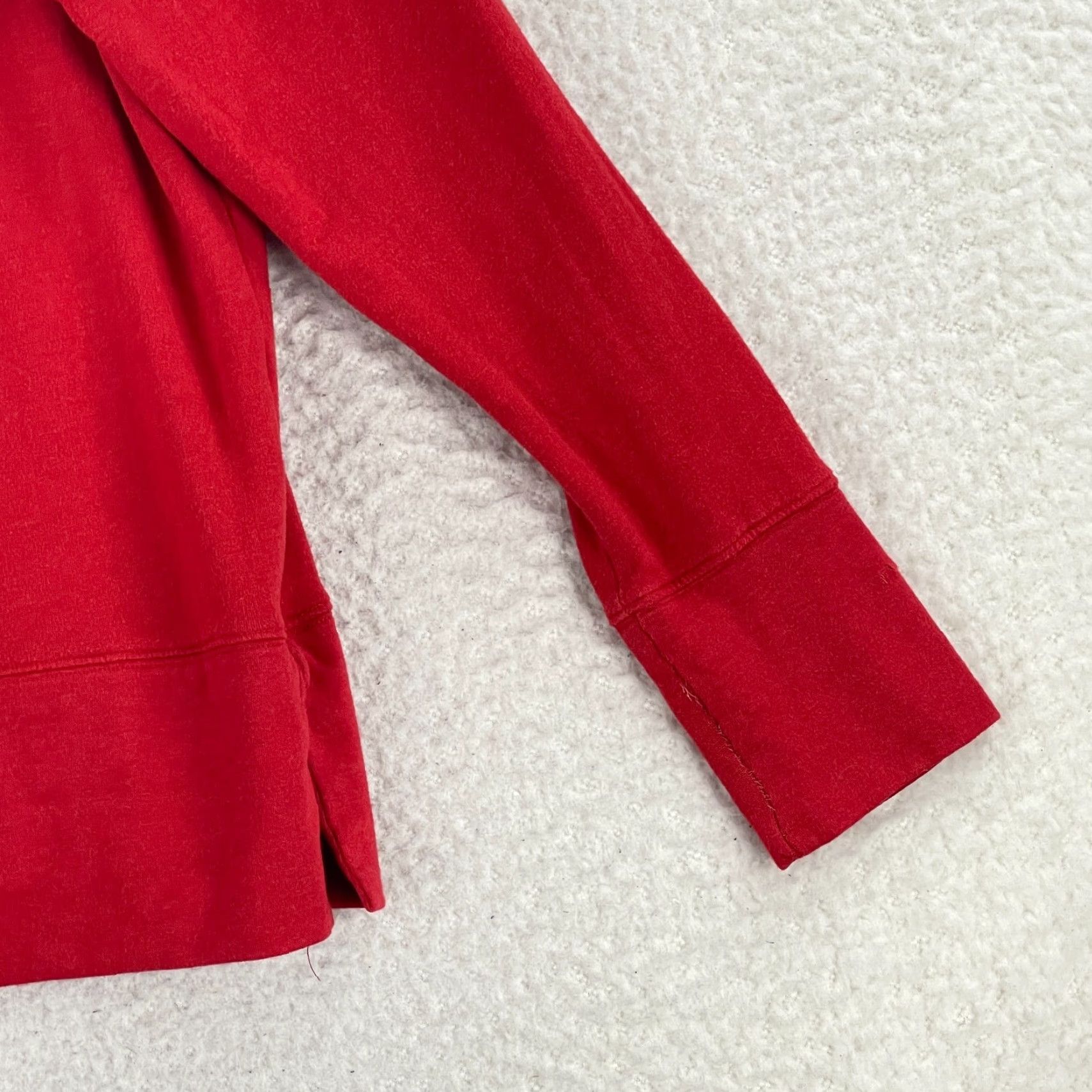 johnnie-O Johnnie-O Red Los Angeles Angels V-Neck Hoodie Sweater Womens Large Pullover Size L / US 10 / IT 46 - 4 Thumbnail