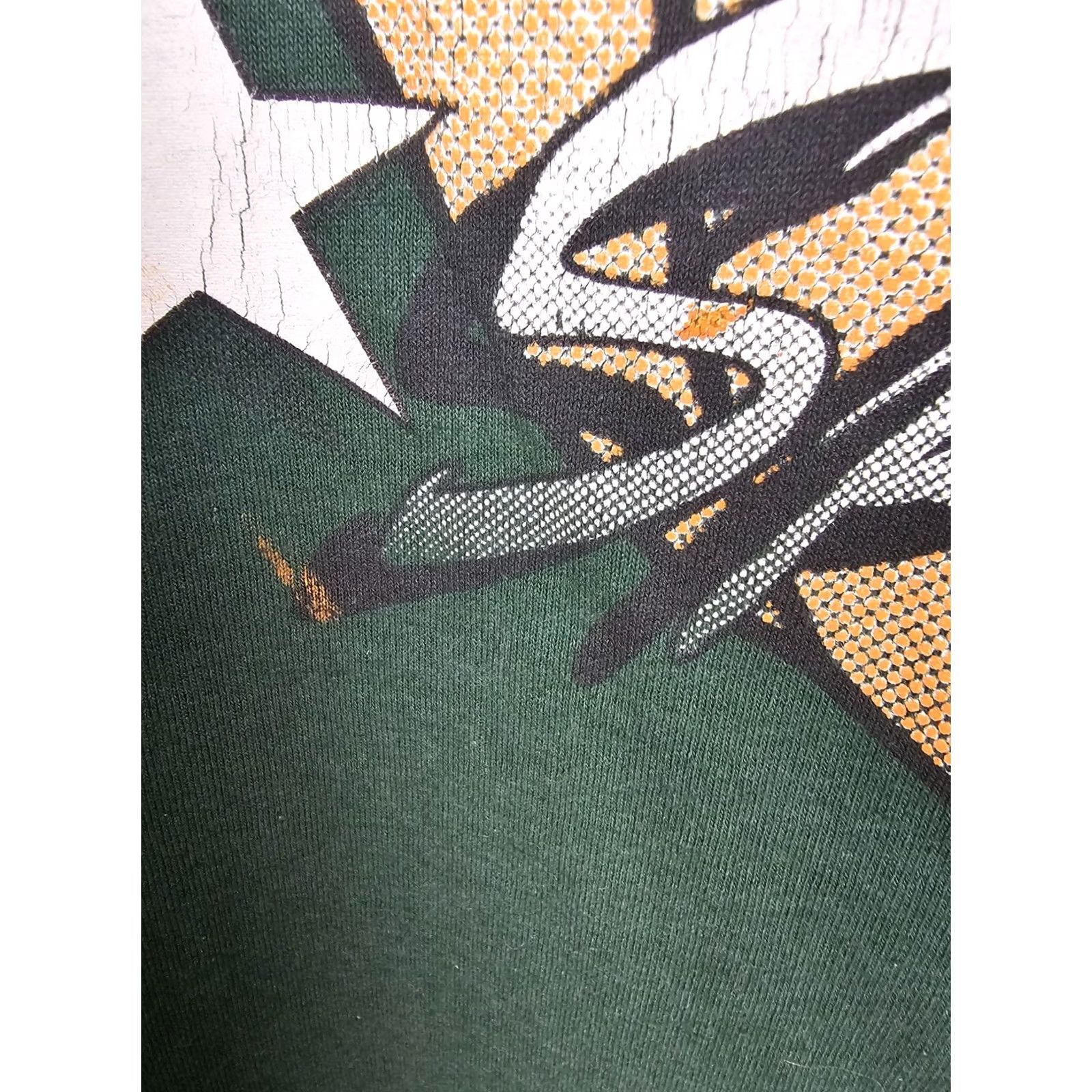 Vintage VINTAGE 90' MICHIGAN STATE SPARTANS NCAA SINGLE STITCH GREEN T-SHIRT SZ XXLARGE Size US XXL / EU 58 / 5 - 5 Thumbnail