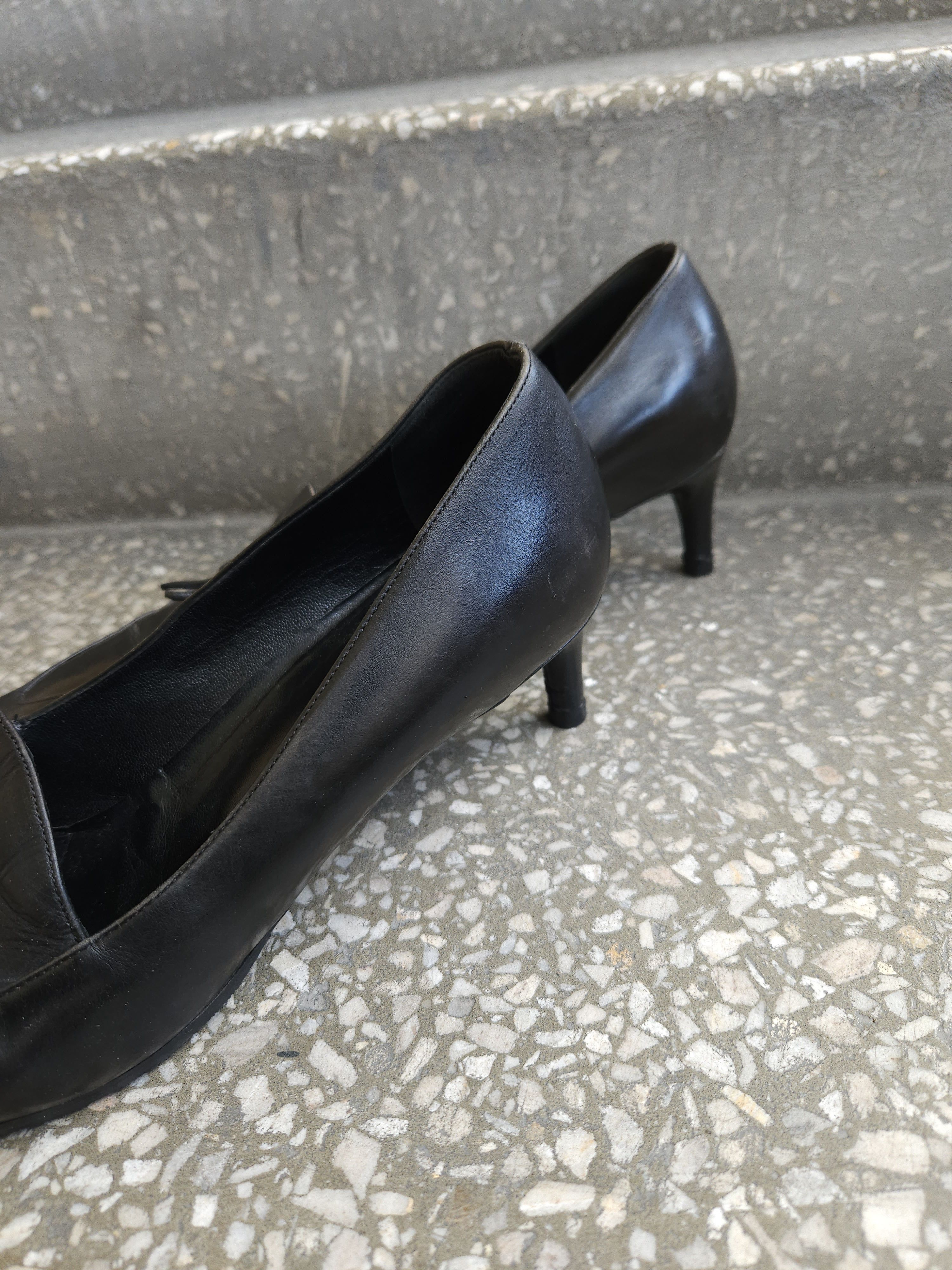 Gucci Archive y2k Gucci pointed toe bow ribbon kitten heels Size US 8 / IT 38 - 20 Thumbnail