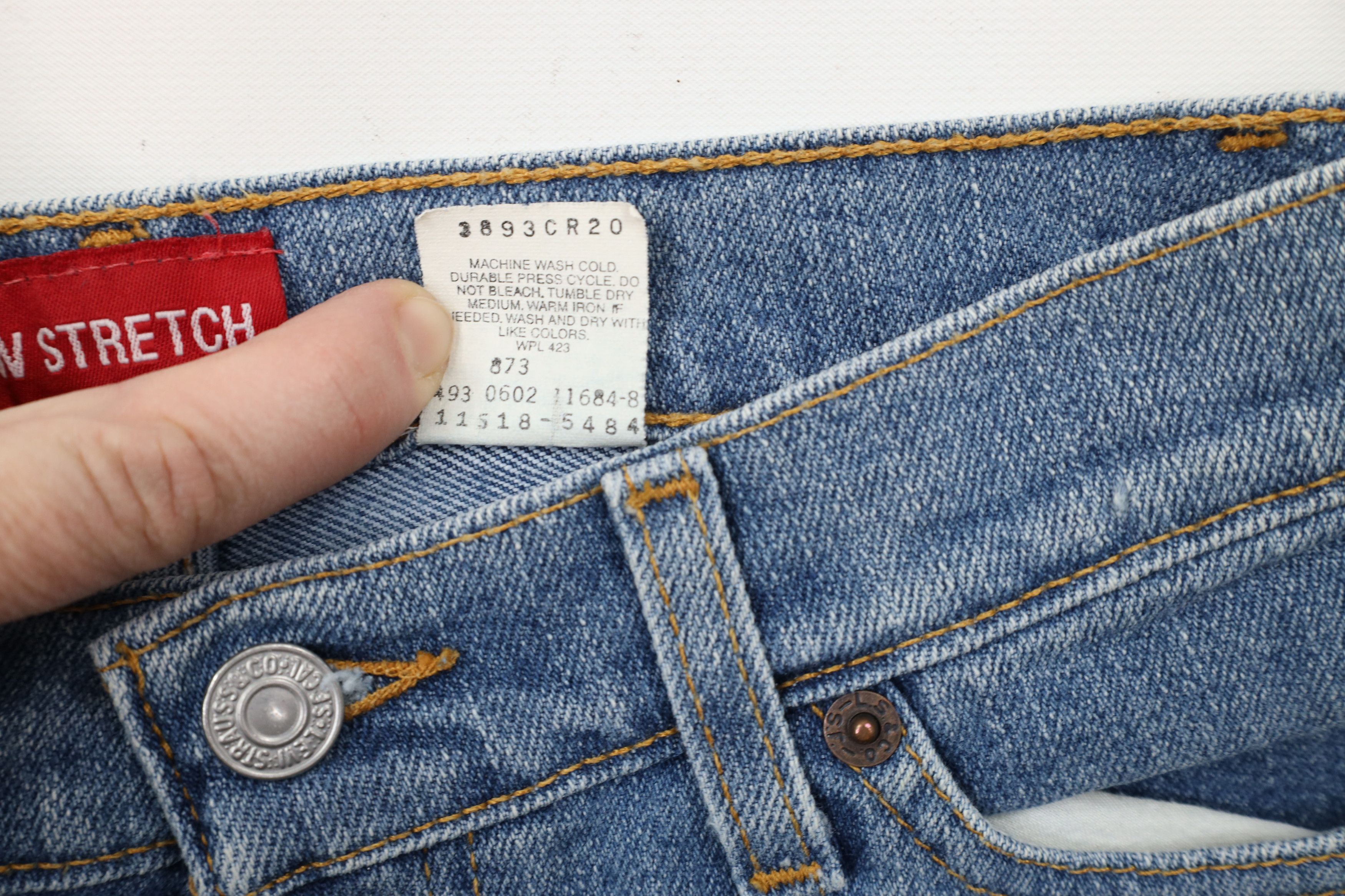 Levi's × Vintage Vintage Y2K 2002 Levis 518 Womens Stretch Bootcut Jeans Size 25" / US 0 / IT 36 - 8 Thumbnail