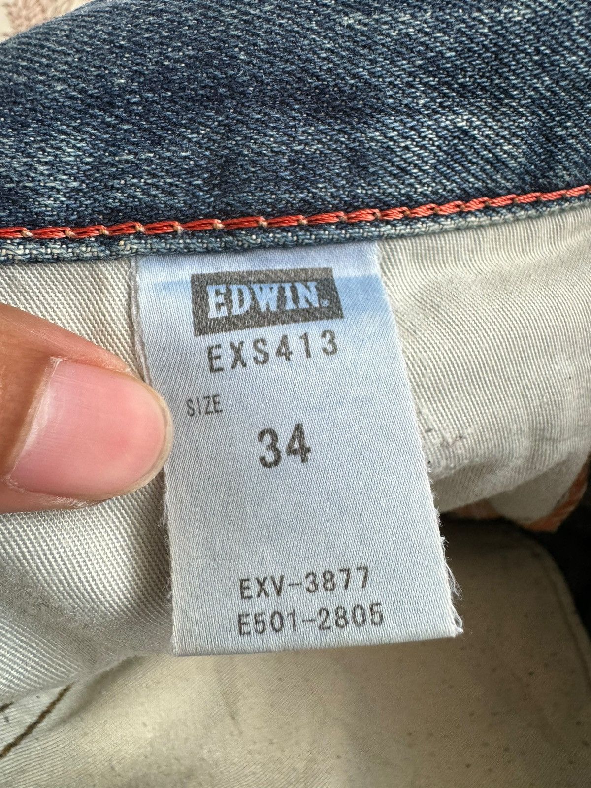 Edwin Vintage Edwin Exclusive Distressed faded Jeans Size US 36 / EU 52 - 17 Thumbnail