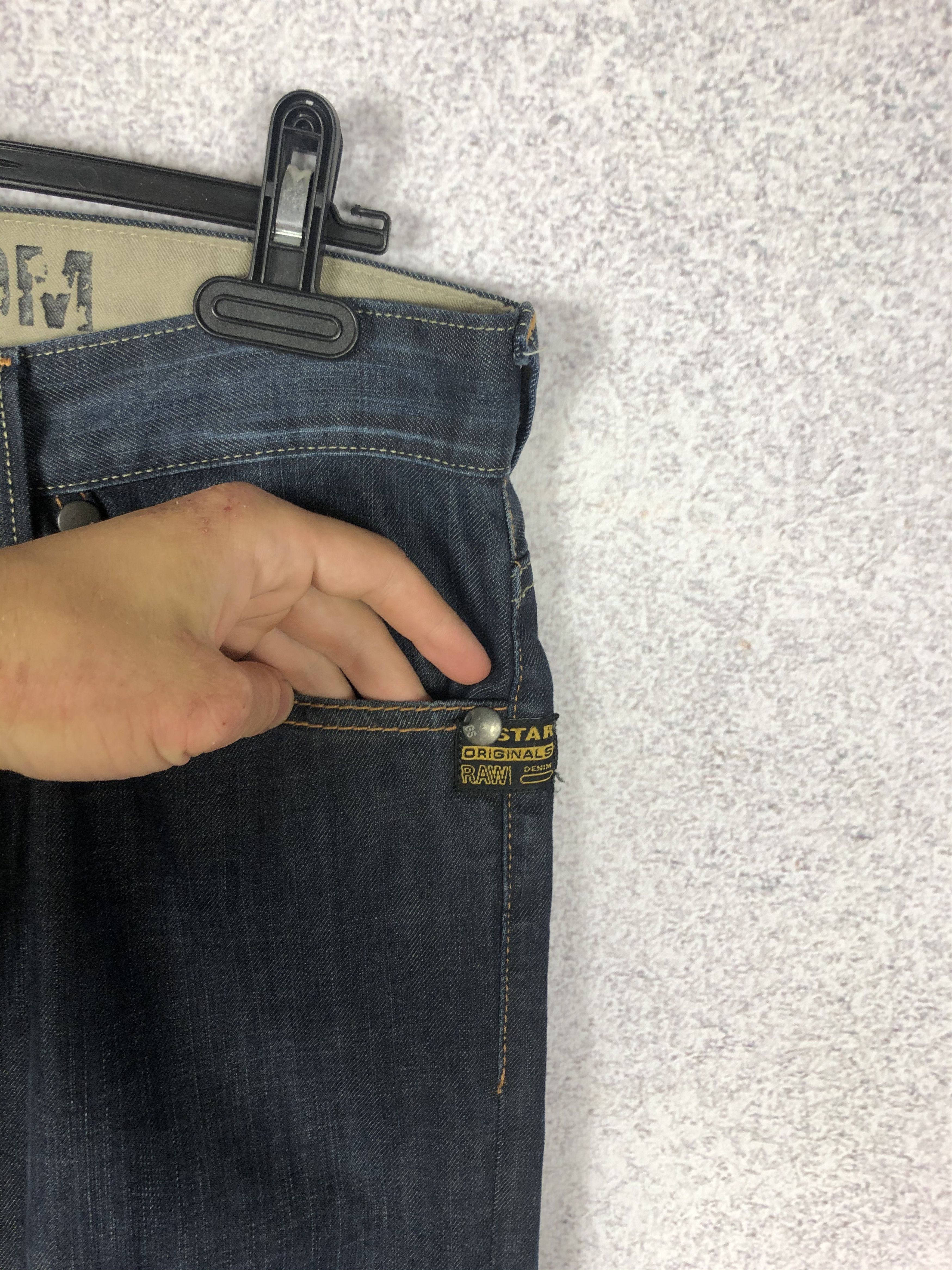 G-Star Vintage G-Star Raw Core Jeans Denim Pants Size US 33 - 5 Thumbnail