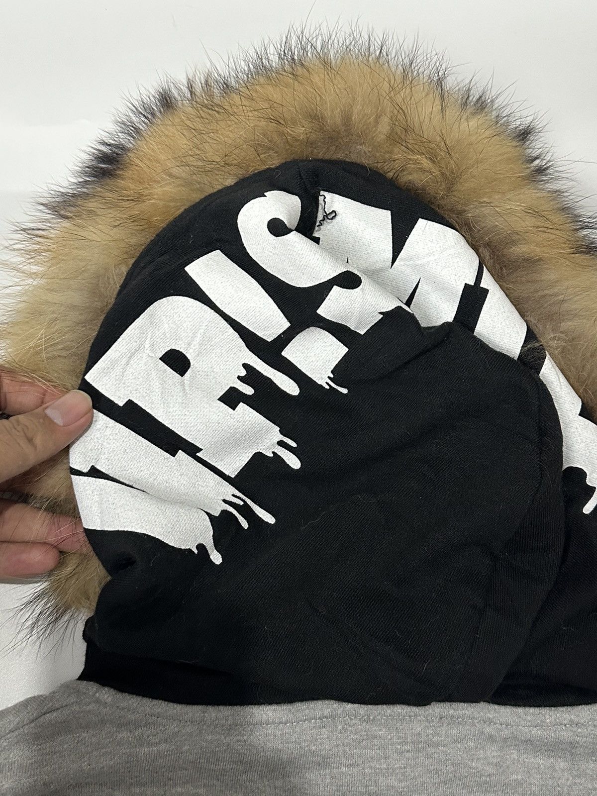 Hysteric Glamour × Japanese Brand × Le Grande Bleu (L.G.B.) 2000s Fur Hoodie Japan Upsmile Angels Blue Size US S / EU 44-46 / 1 - 6 Thumbnail