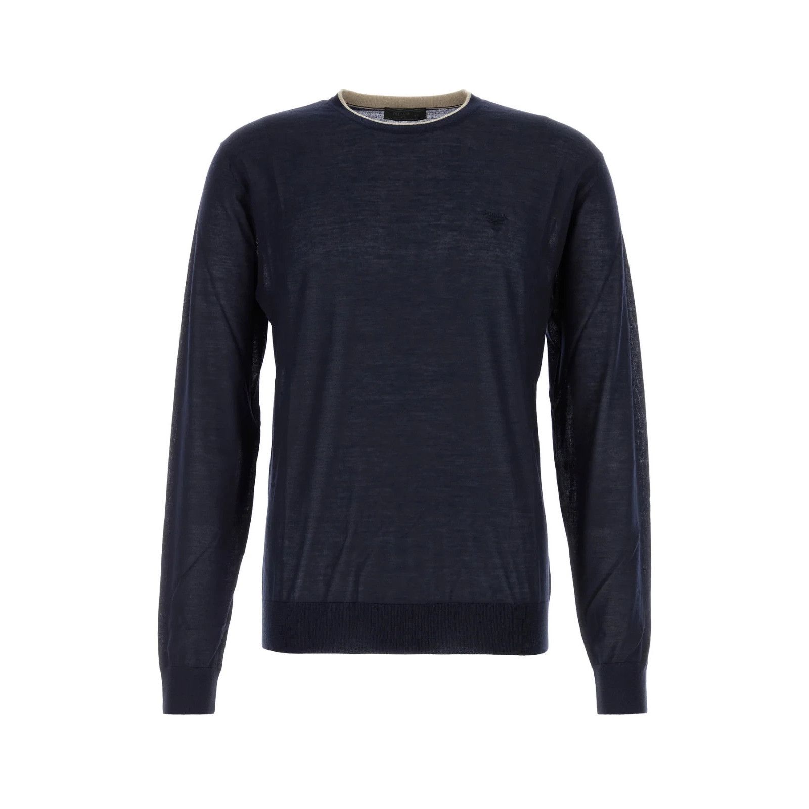 Prada PRADA Navy Blue Cashmere Blend Sweater New & Authentic (Men' Size US M / EU 48-50 / 2 - 1 Thumbnail