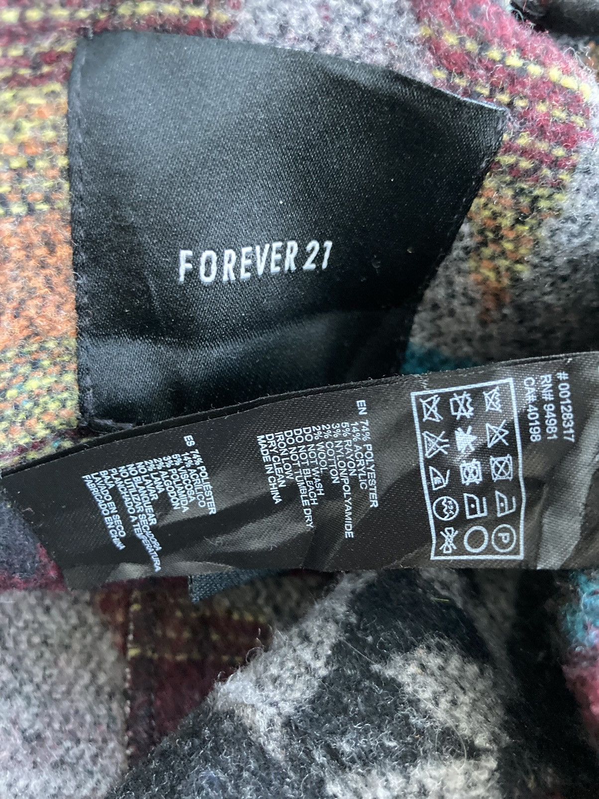 Forever 21 FOREVER 21 NATIVE NAVAJO HOODIE JACKET Size US M / EU 48-50 / 2 - 7 Thumbnail