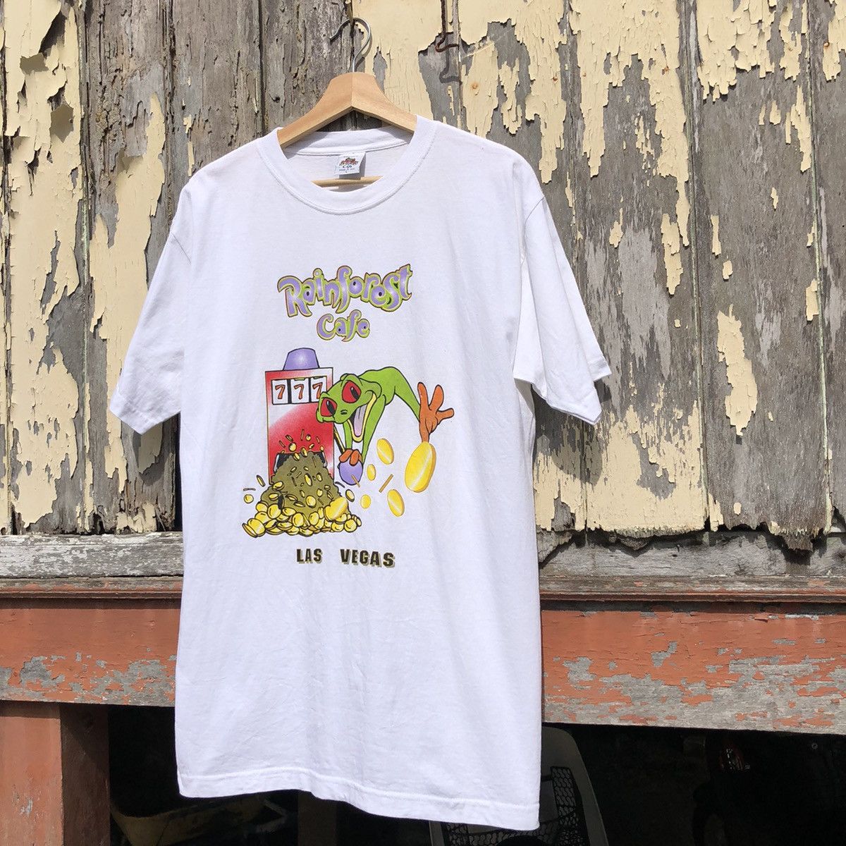 If Six Was Nine Vintage Rainforest Cafe Las Vegas Tshirt Size US L / EU 52-54 / 3 - 2 Thumbnail