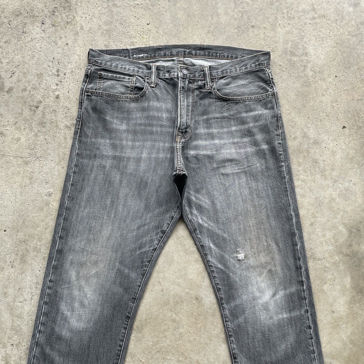 Vintage Vintage Gap Jeans Black Faded Denim Pants W38x33 Size US 38 / EU 54 - 3 Thumbnail