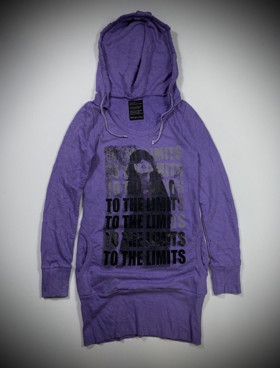 Hysteric Glamour Distressed To The Limits Heaven and earth Hoodie ifsix style Size US M / EU 48-50 / 2 - 1 Thumbnail