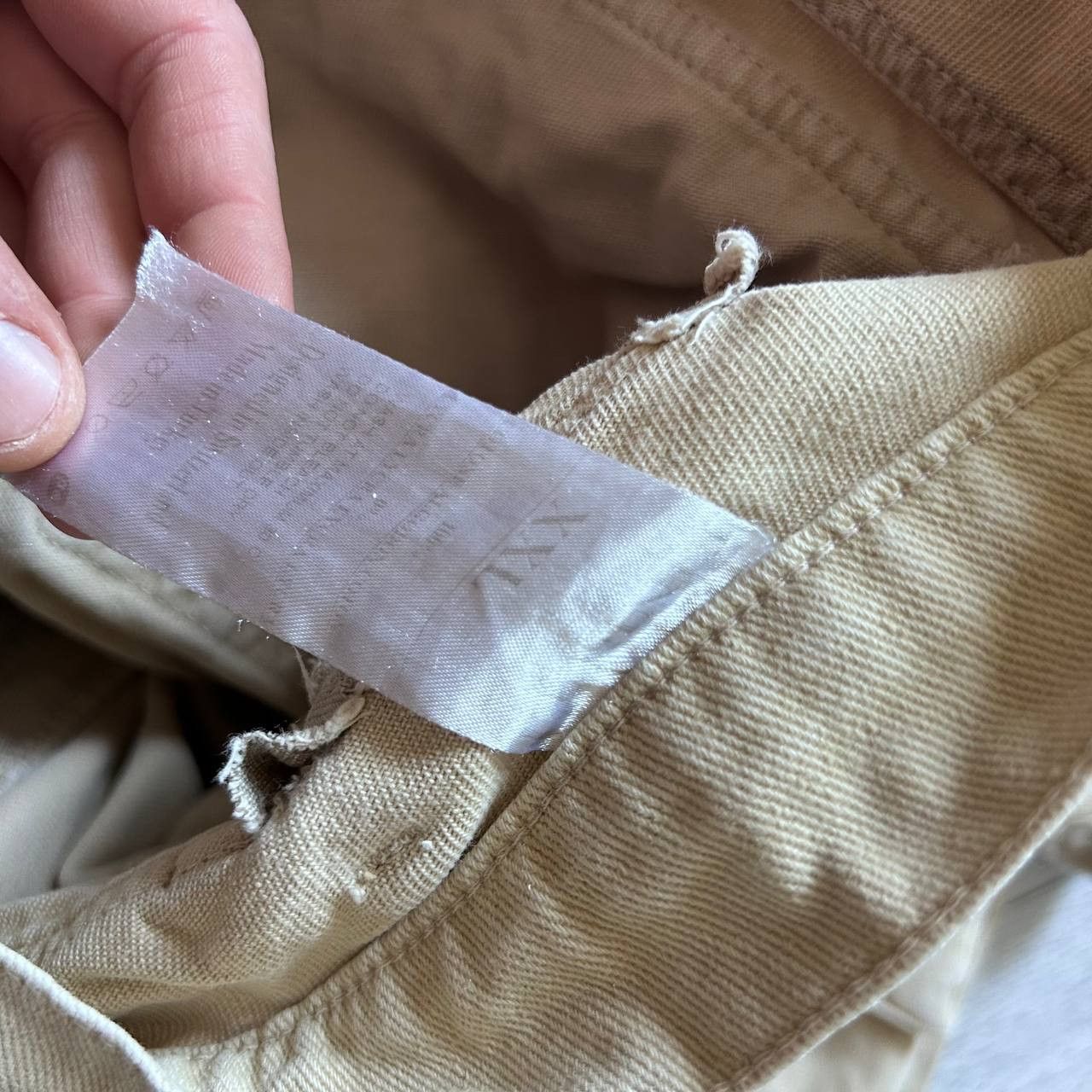 Other Men's beige multi-pocket cargo pants, size XXL W36 L36 Size US 36 / EU 52 - 10 Thumbnail